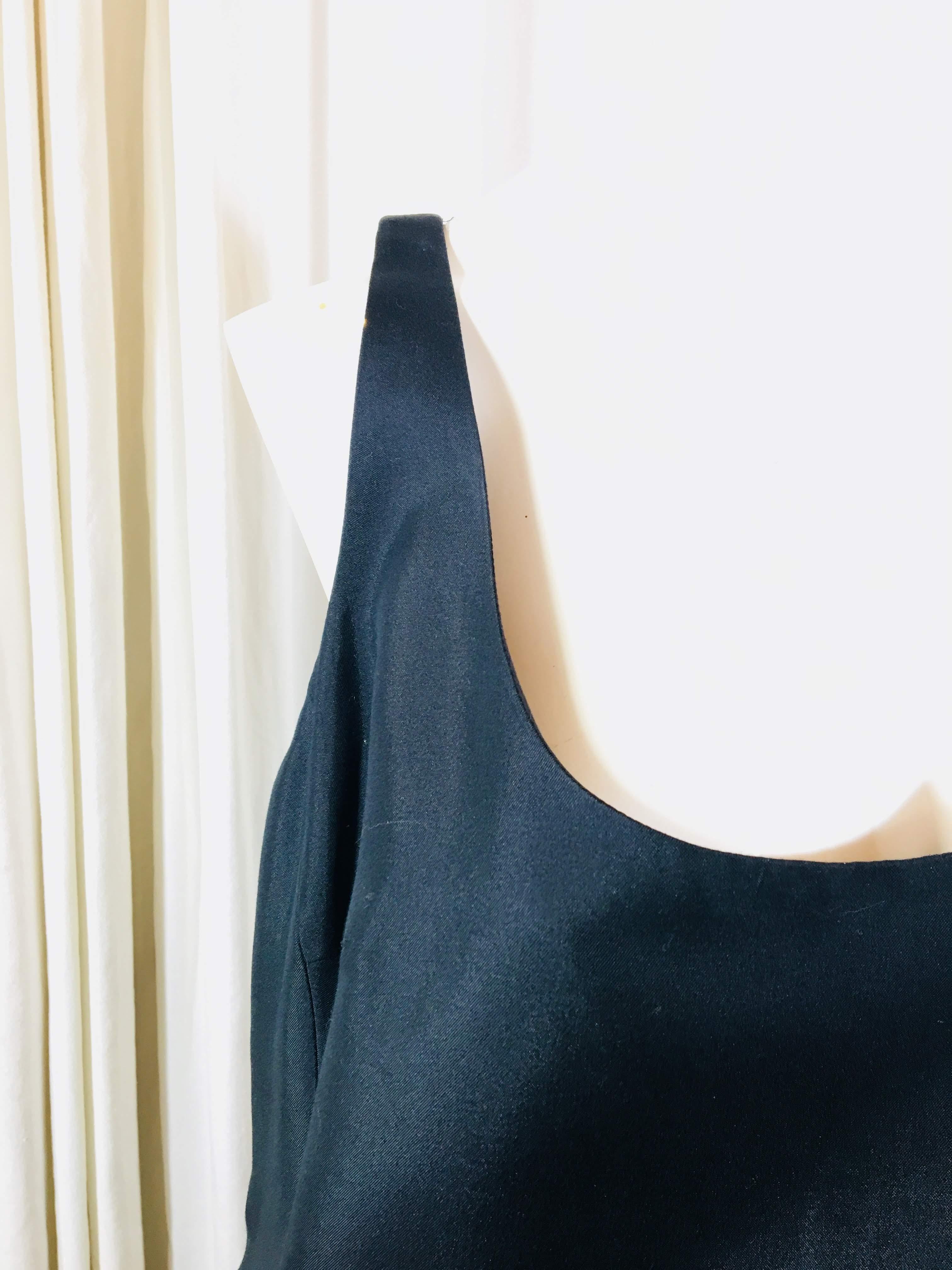 Prada Black  Sleeveless Dress  In Good Condition In Bridgehampton, NY
