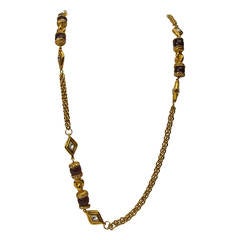 Vintage Chanel Gripoix Sautoir Necklace 8