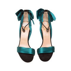 Christian Louboutin Teal High Heel Sandal