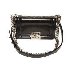 Chanel Black Mini 'Boy Bag'