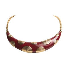 Balenciaga 1960's Gold Choker 10