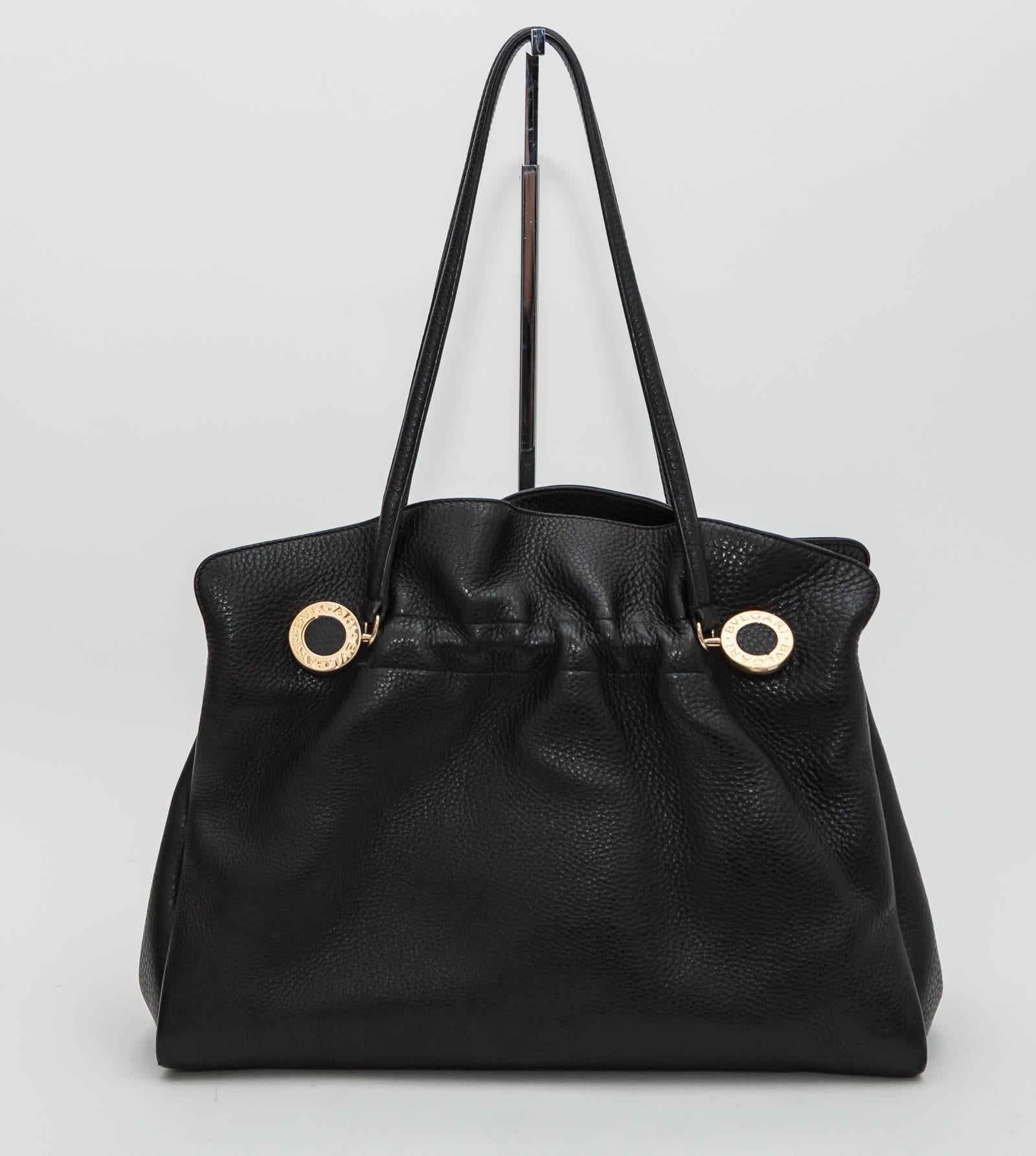Women's Bulgari Black Shoulder Bag