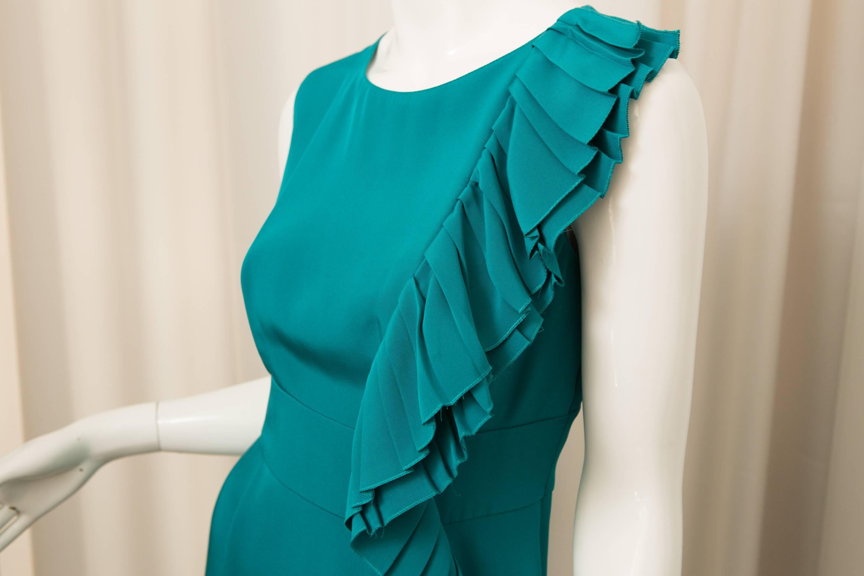 Women's PRADA Teal Dress 