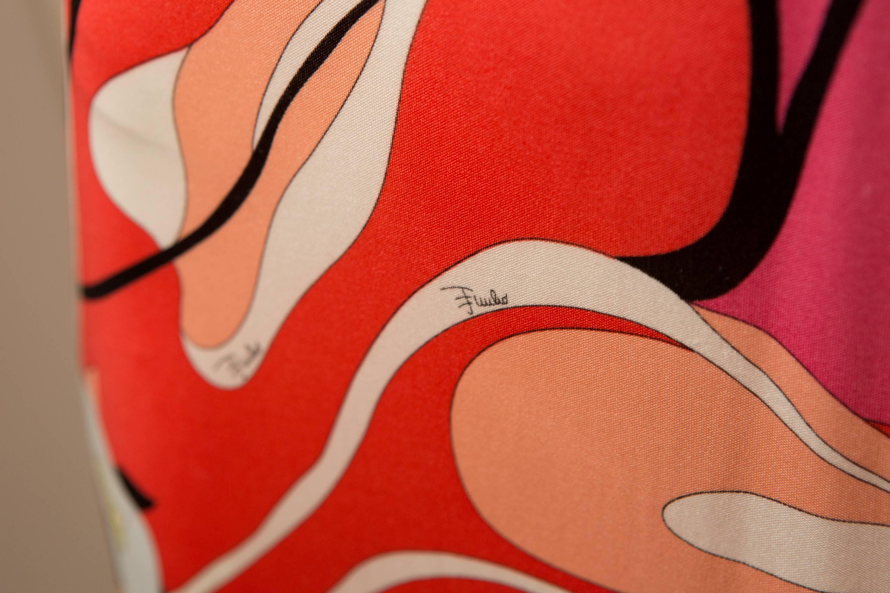 Emilio Pucci Silk  Signature Printed Dress 2