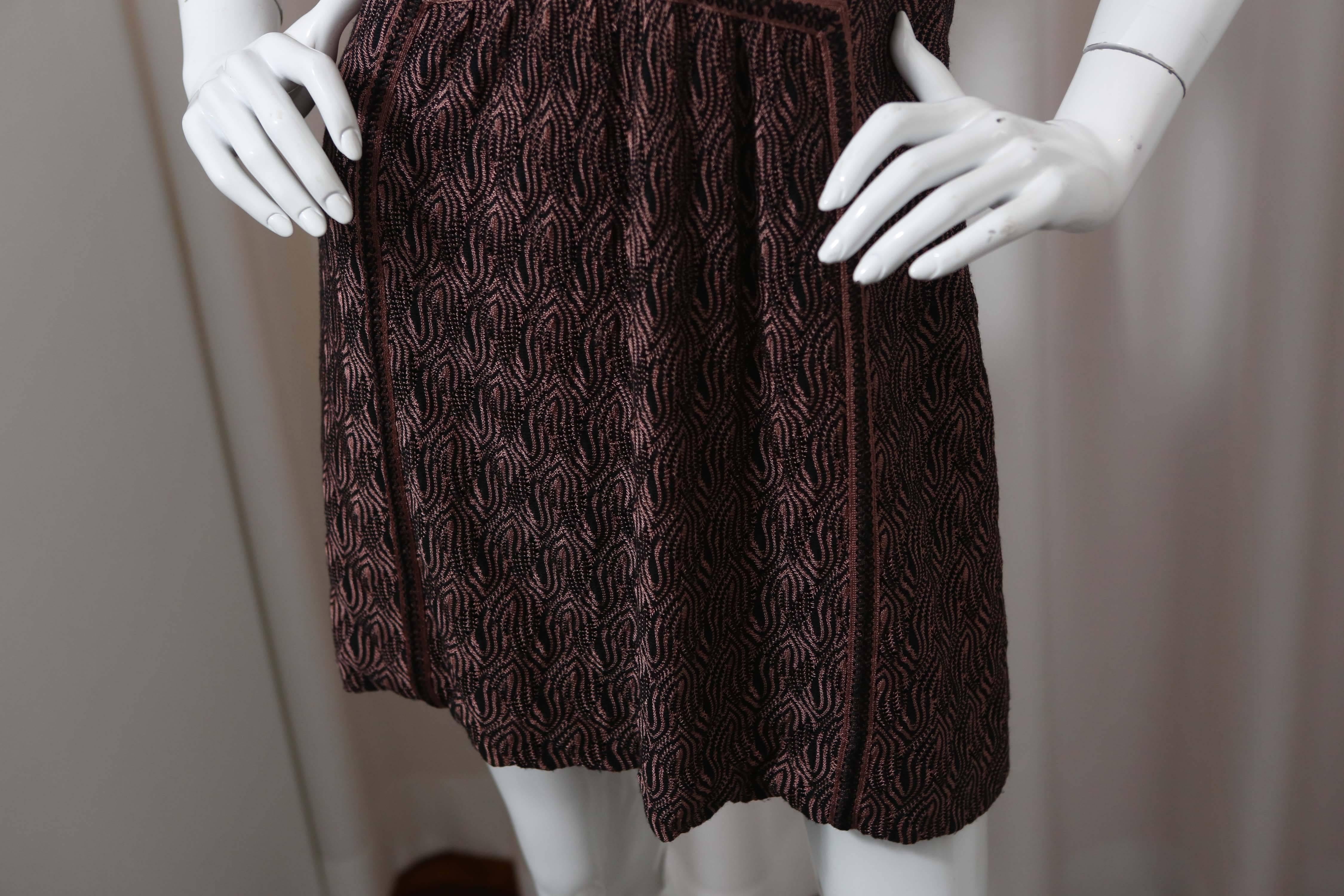 Missoni Signature Patterned Knit Tunic Dress 1
