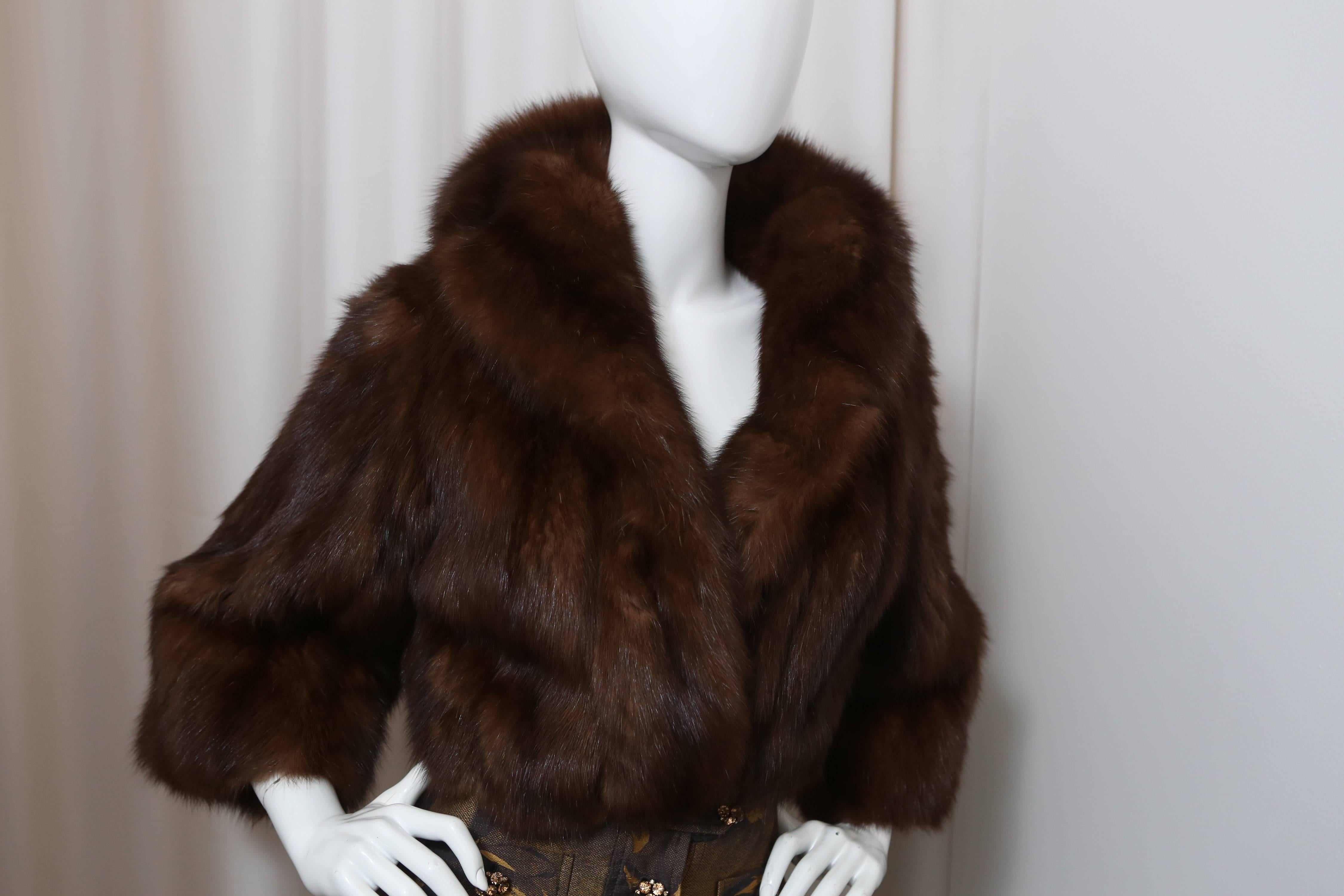 esther dorothy's muskrat fur fashion