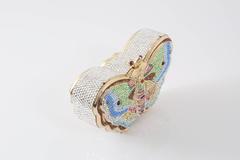 Judith Leiber Swarovski Crystal Butterfly Minaudiere