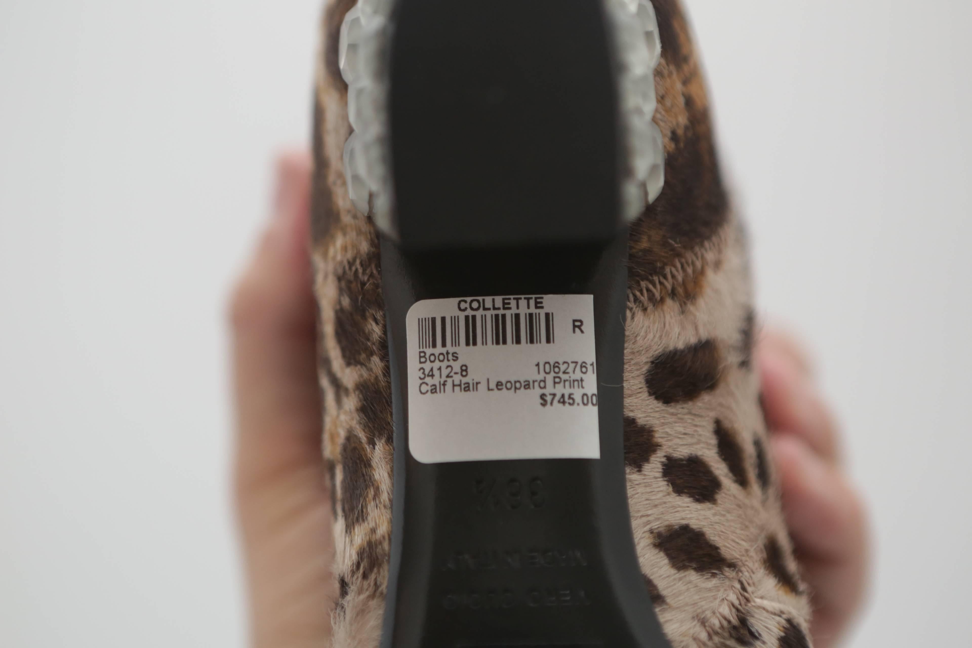Lanvin Leopard Print Boots 3