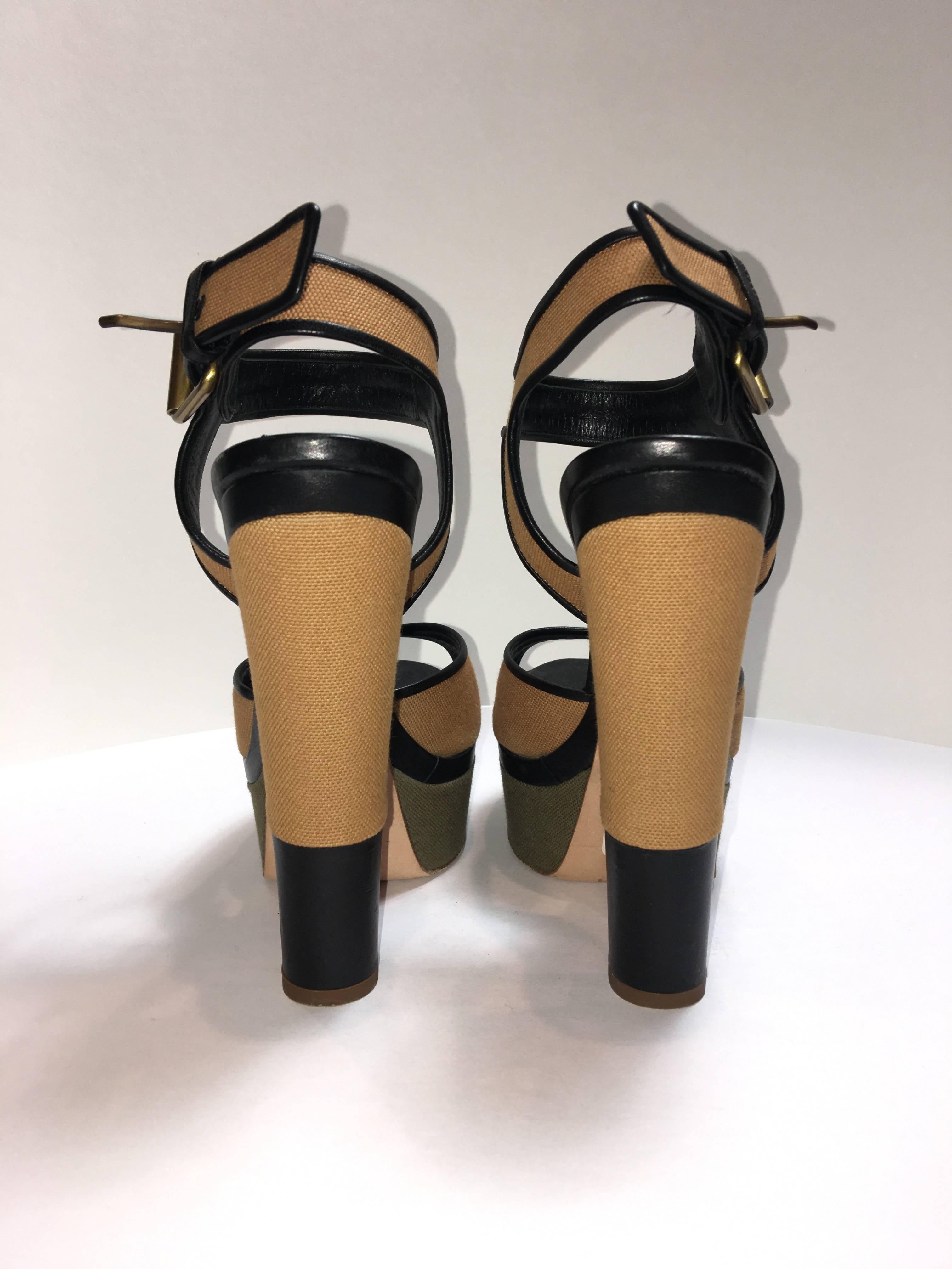 Black Giuseppe Zanotti Design Block Heel