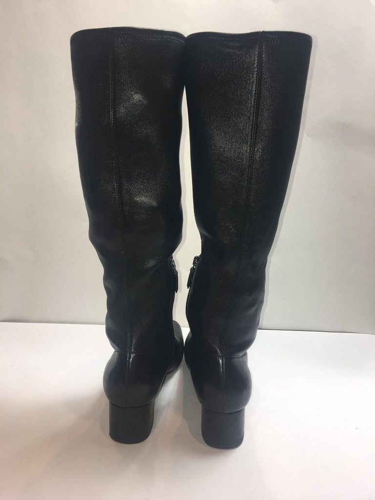 prada high heels boots