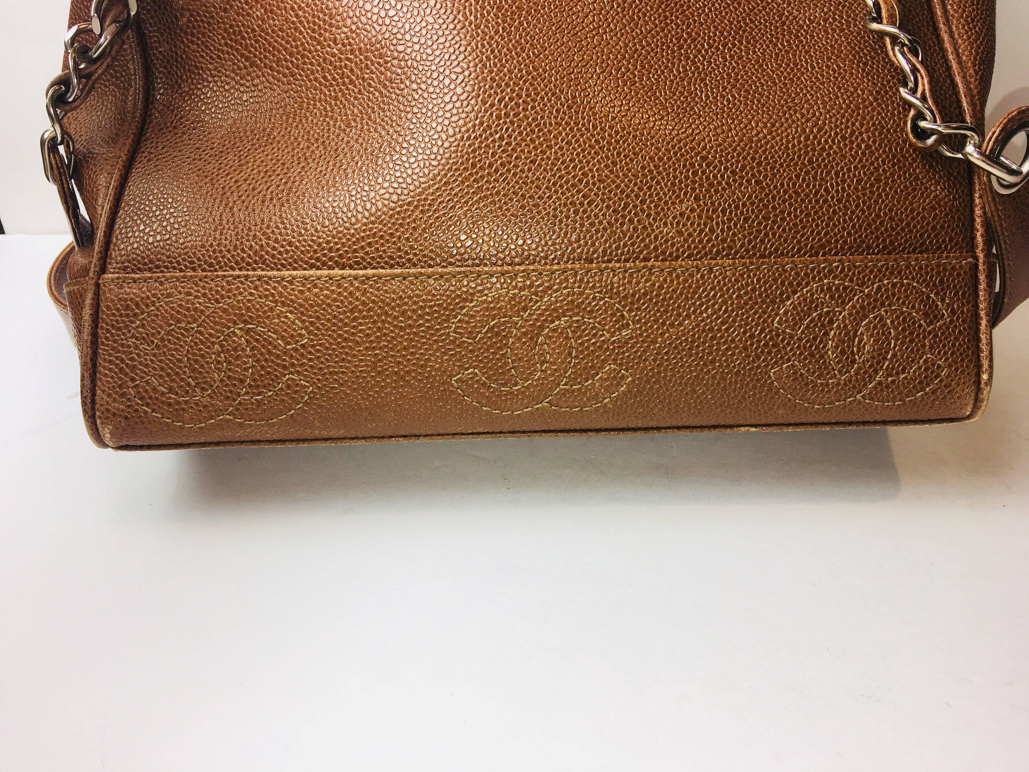 Chanel Vintage Double Strap Tote 1