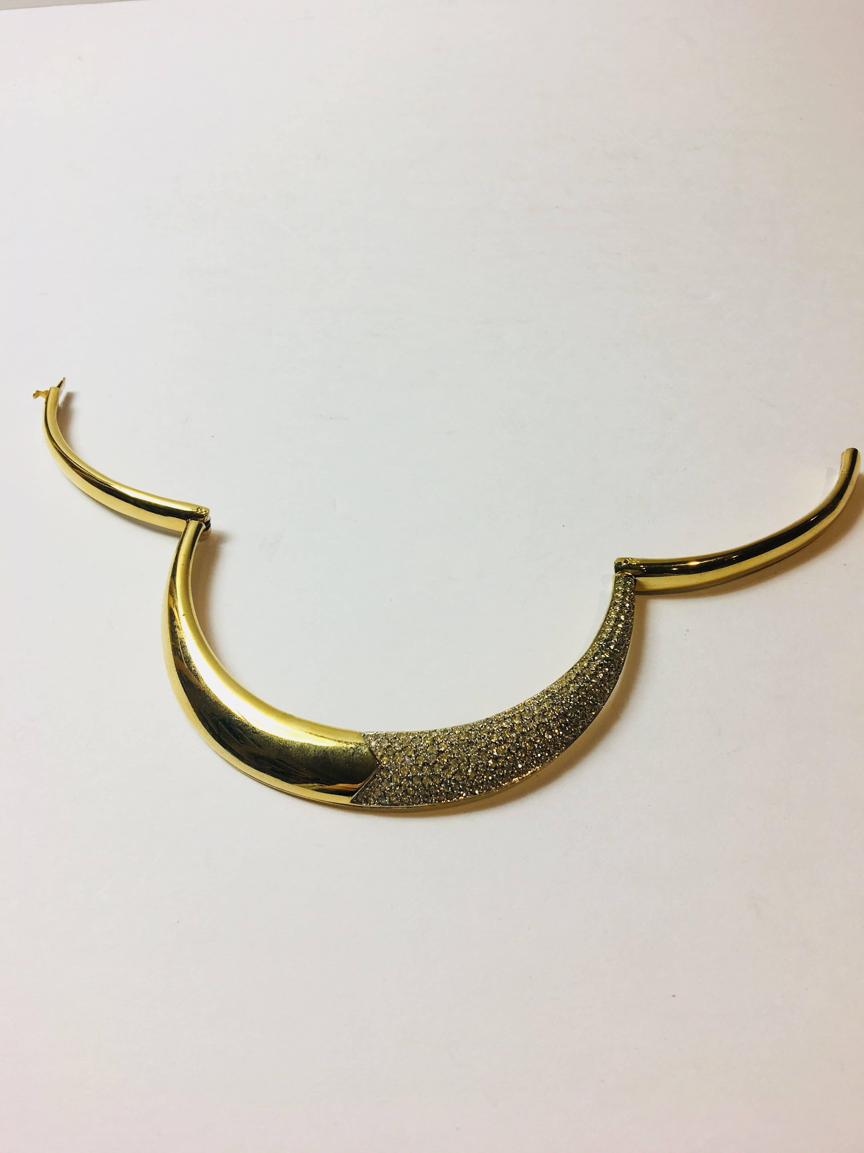 Lanvin Collar Necklace For Sale at 1stDibs
