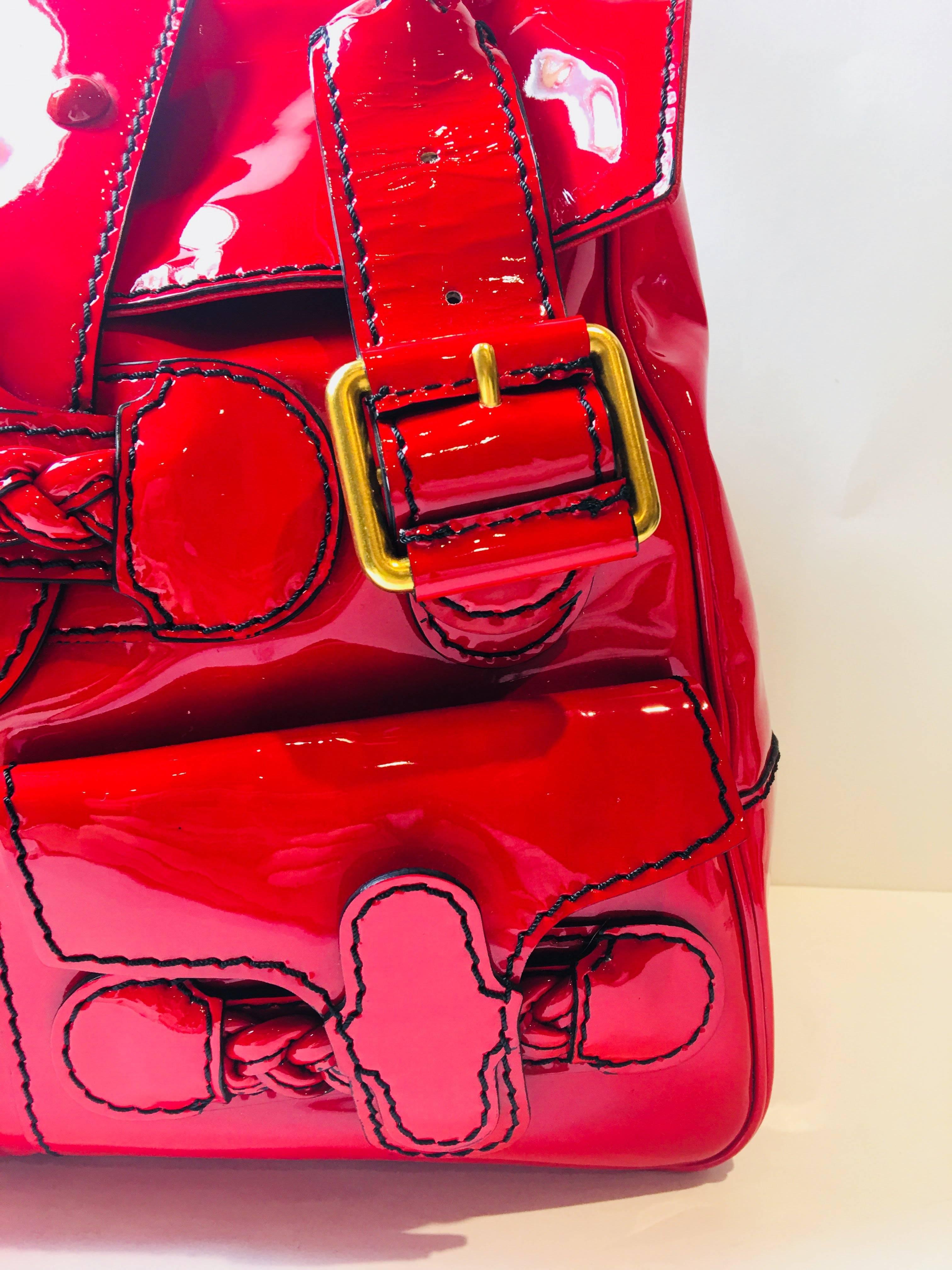 Valentino Histoire Handbag In Excellent Condition In Bridgehampton, NY