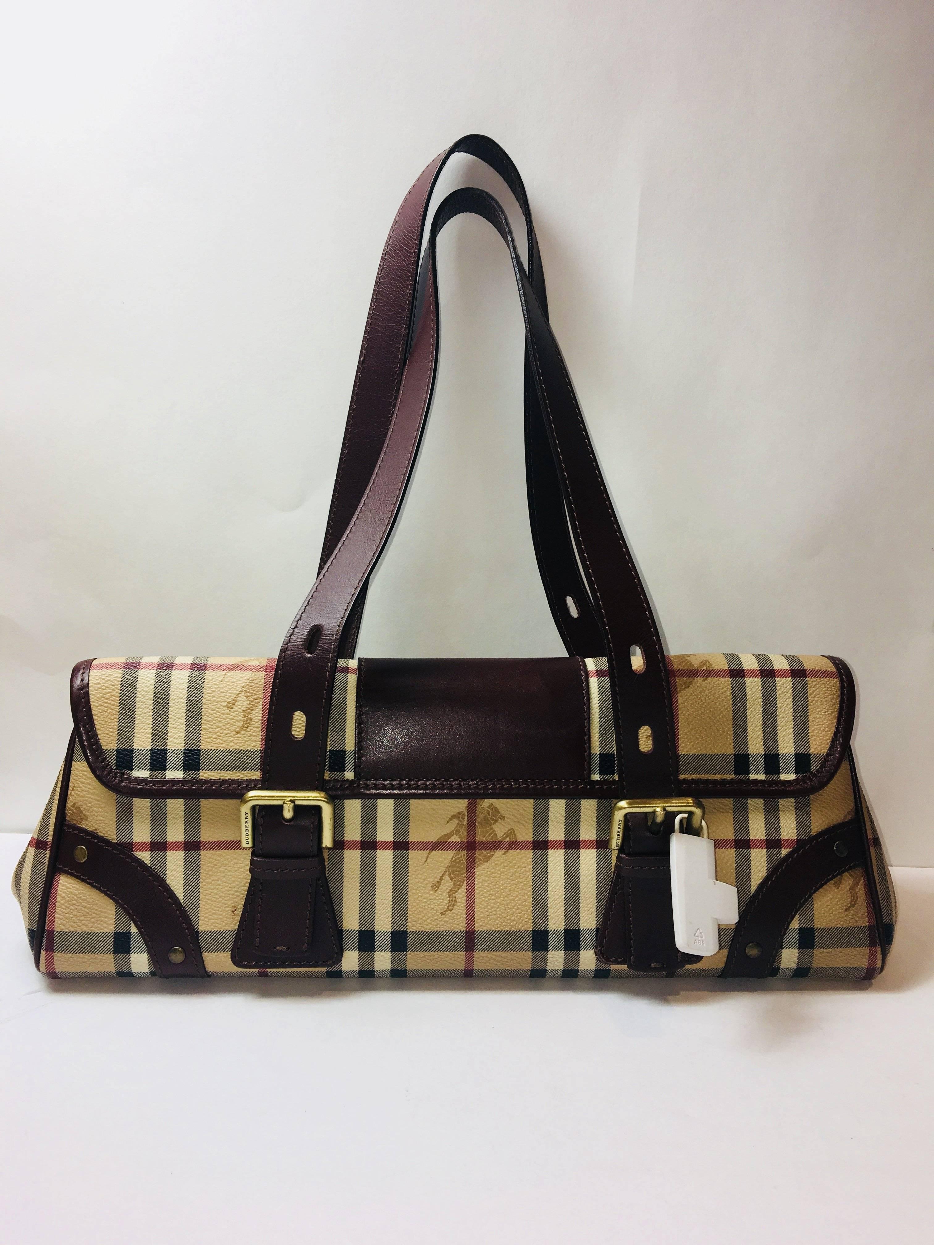 Burberry Nova Check Satchel Bag 1