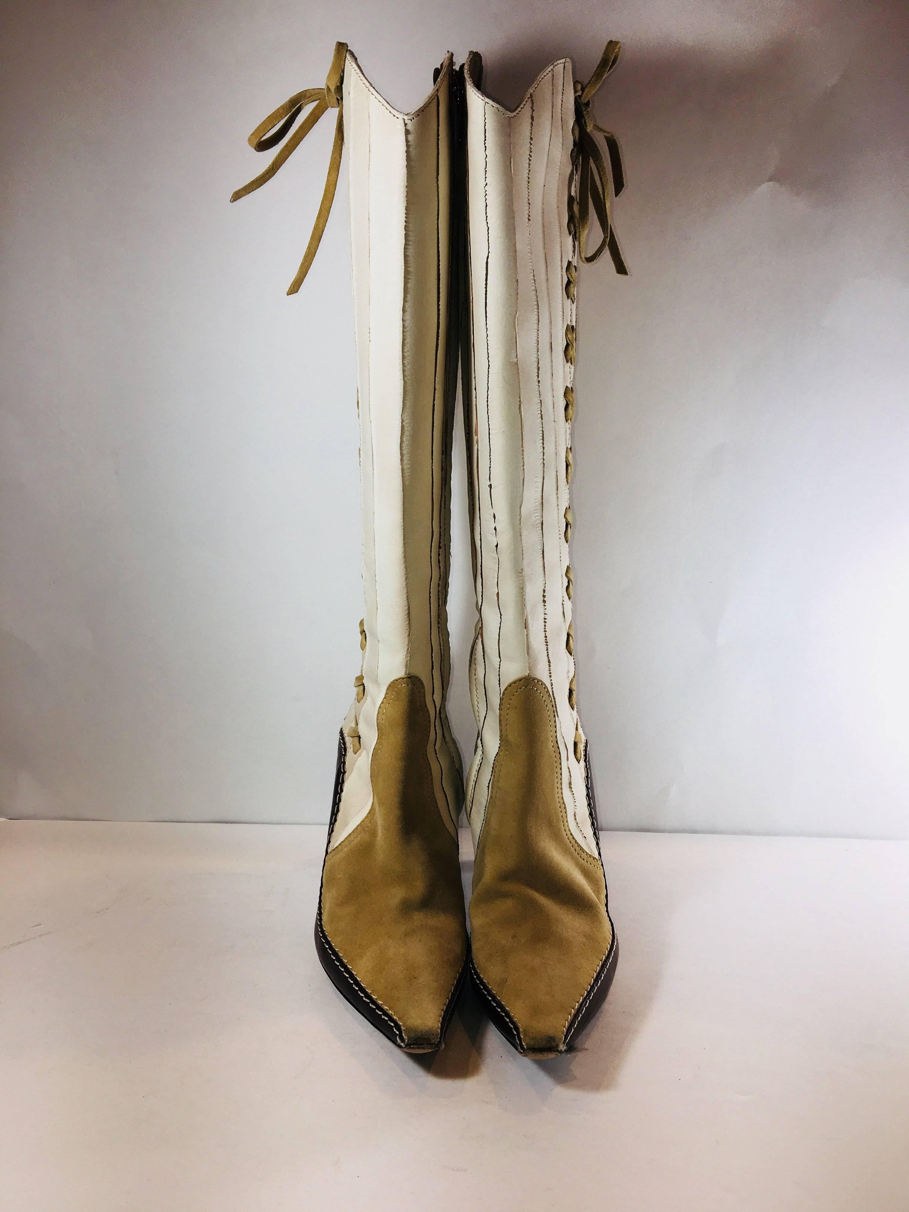 dior vintage boots