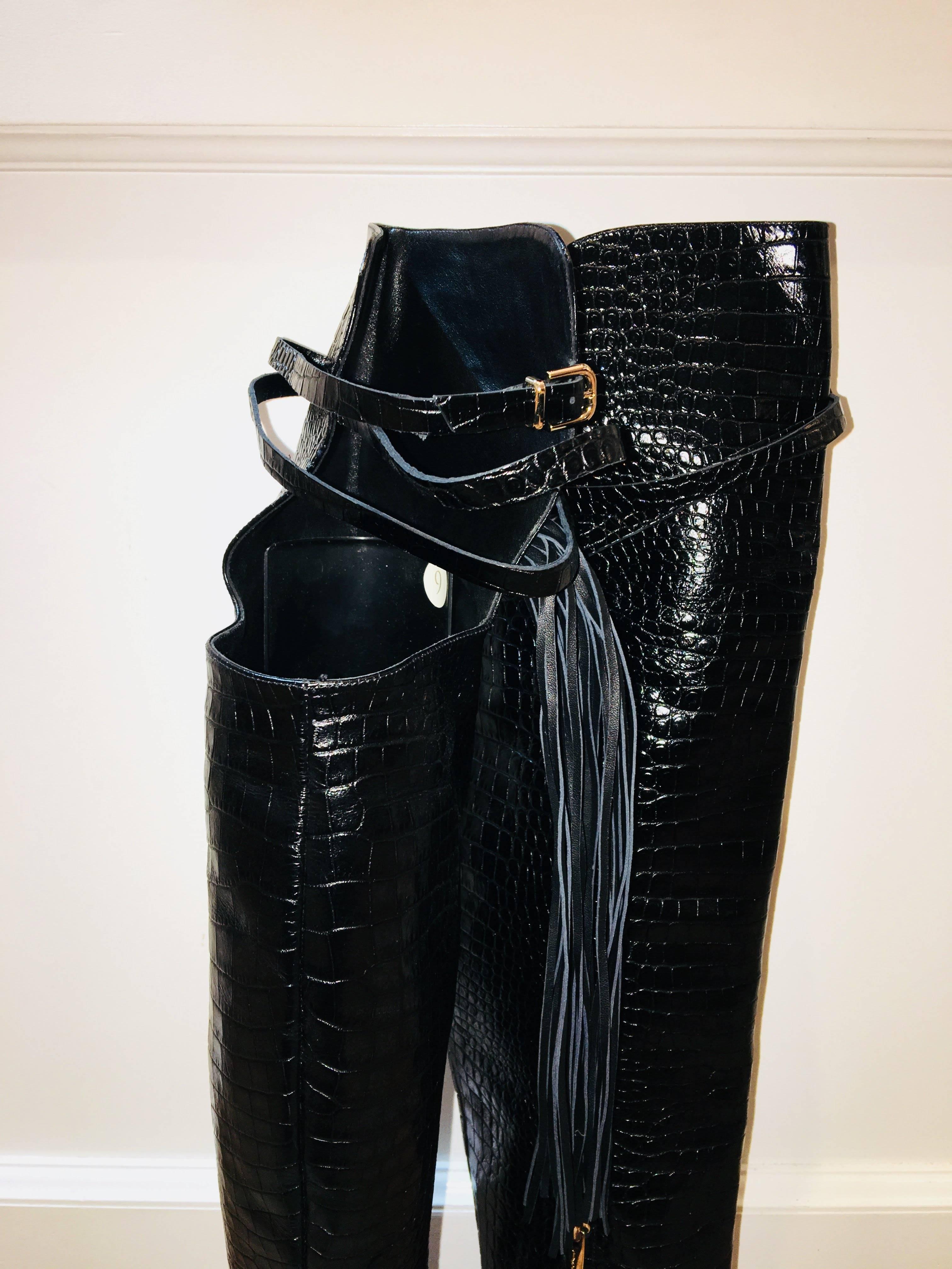 Gianvito Rossi Thigh High Boots 4