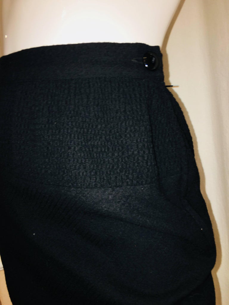 Valentino Boutique Wool Skirt at 1stDibs