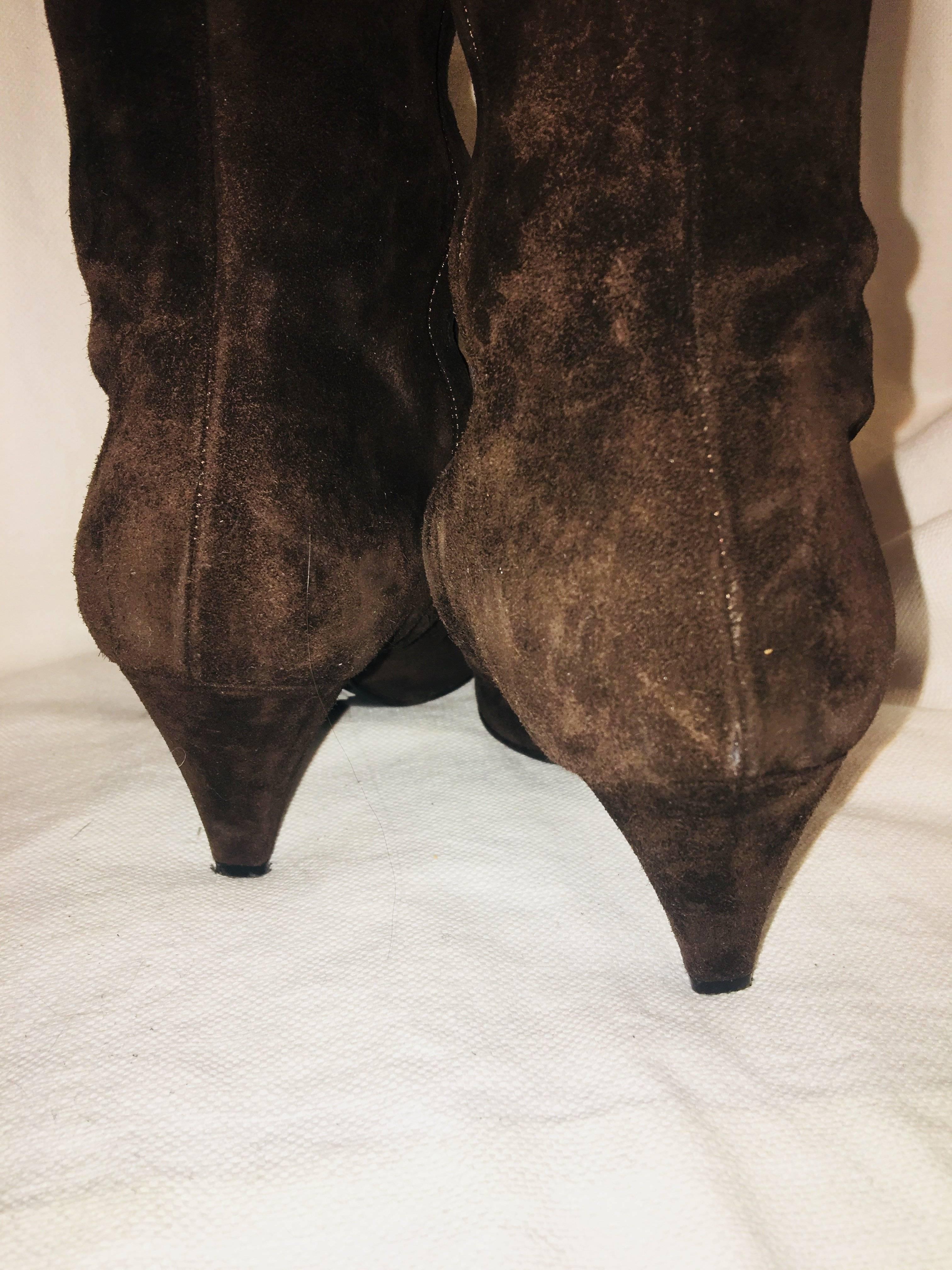 Women's Prada Pointed Toe Boots