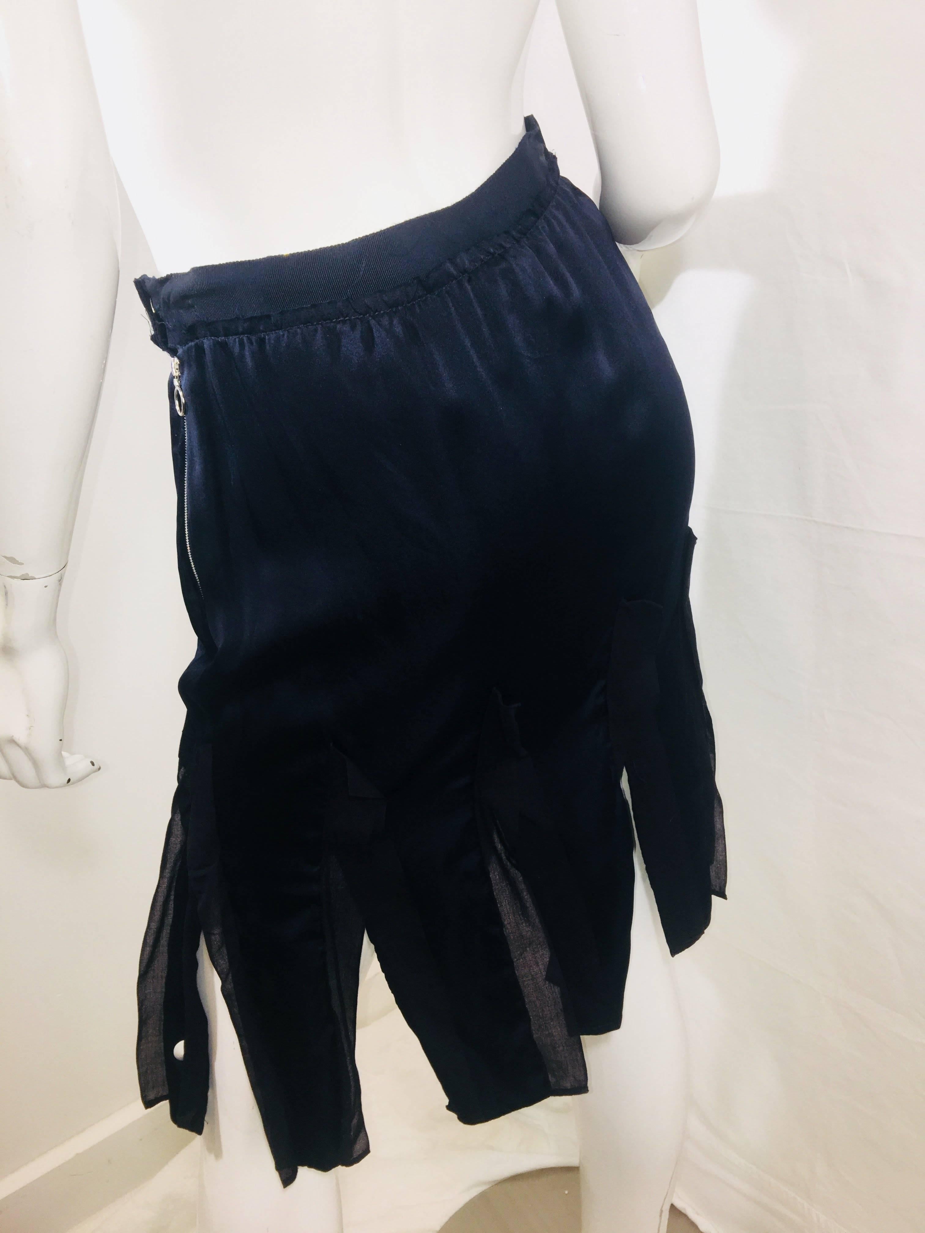 Lanvin Silk Skirt 1