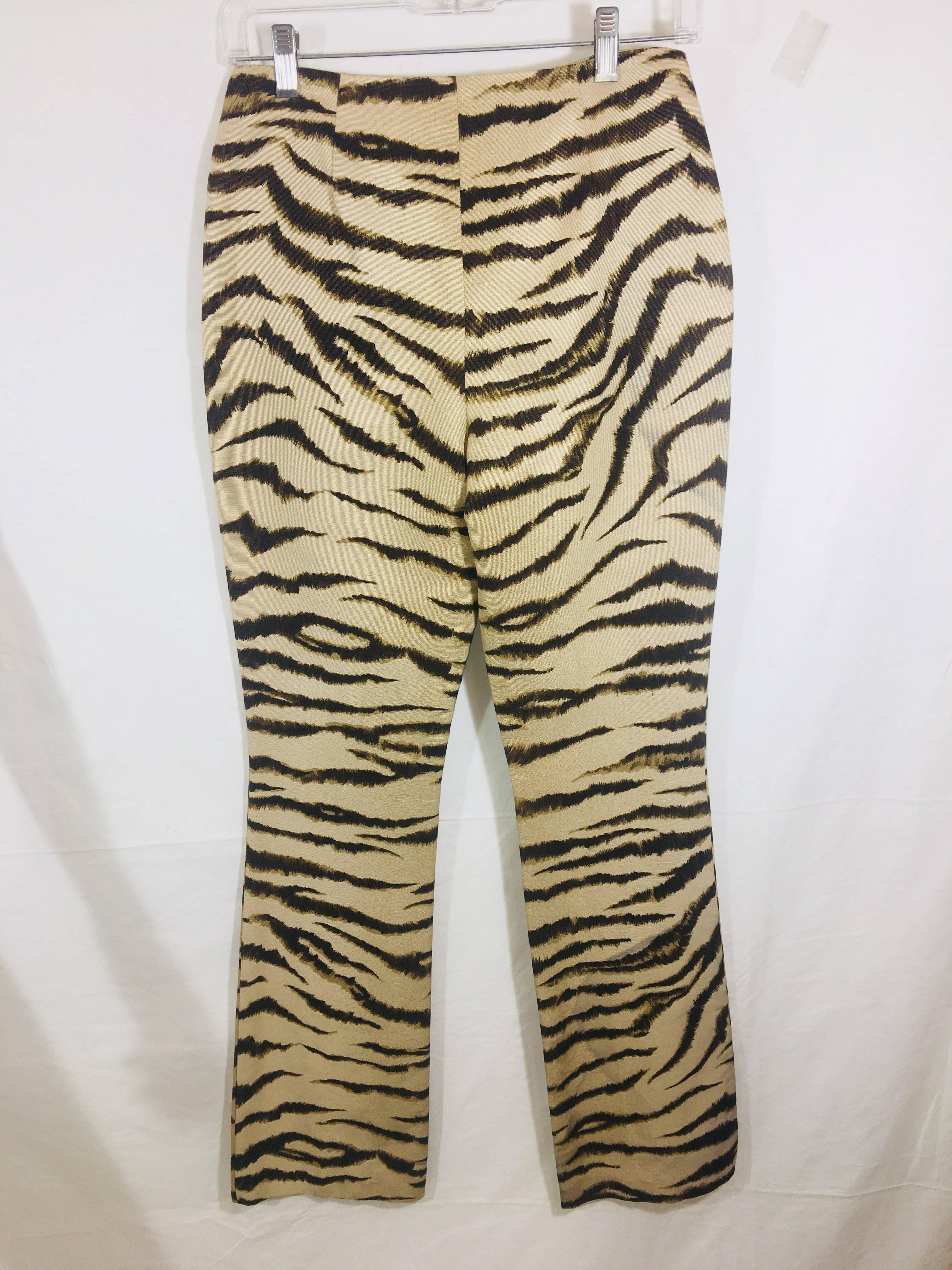 Dolce & Gabbana Animal Print Pant 1