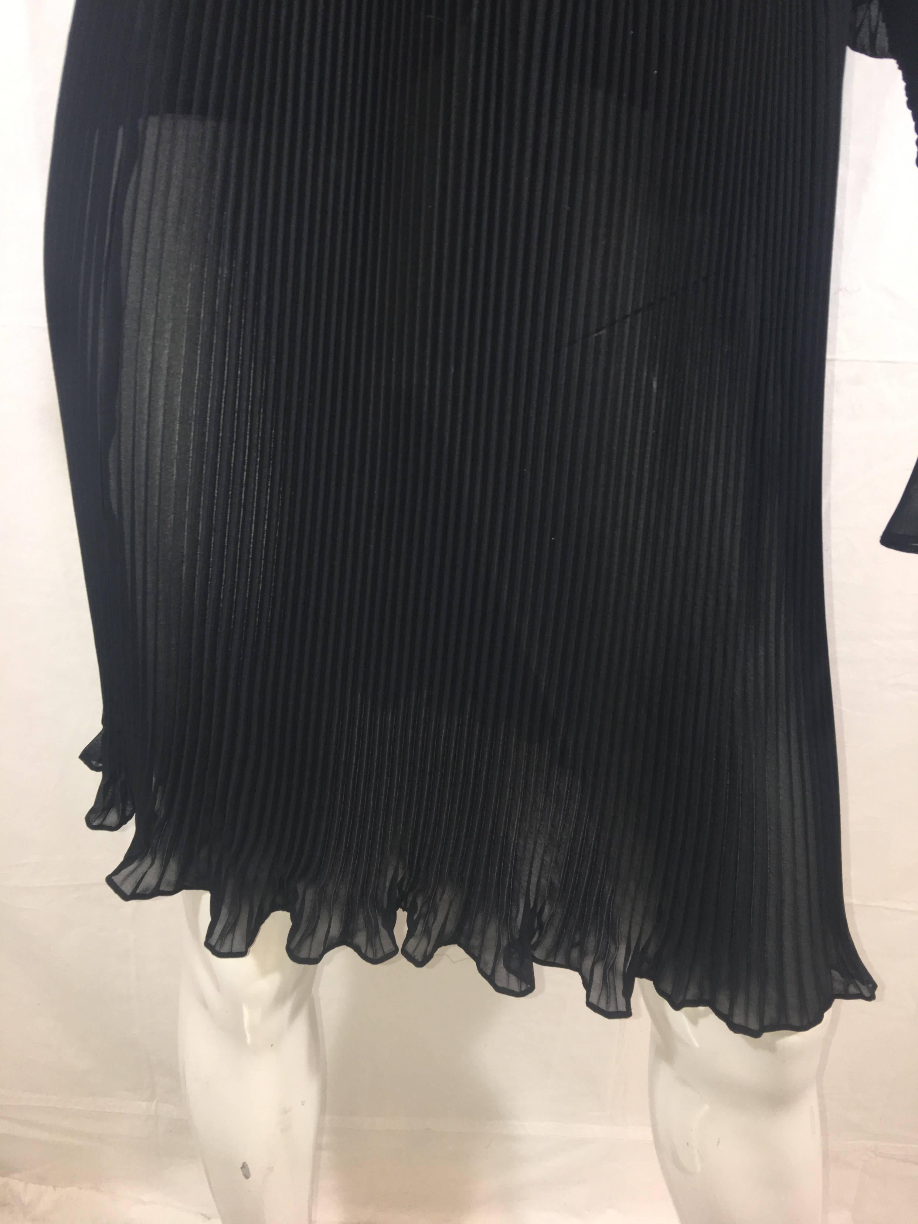 Black Escada Off the Shoulder Dress