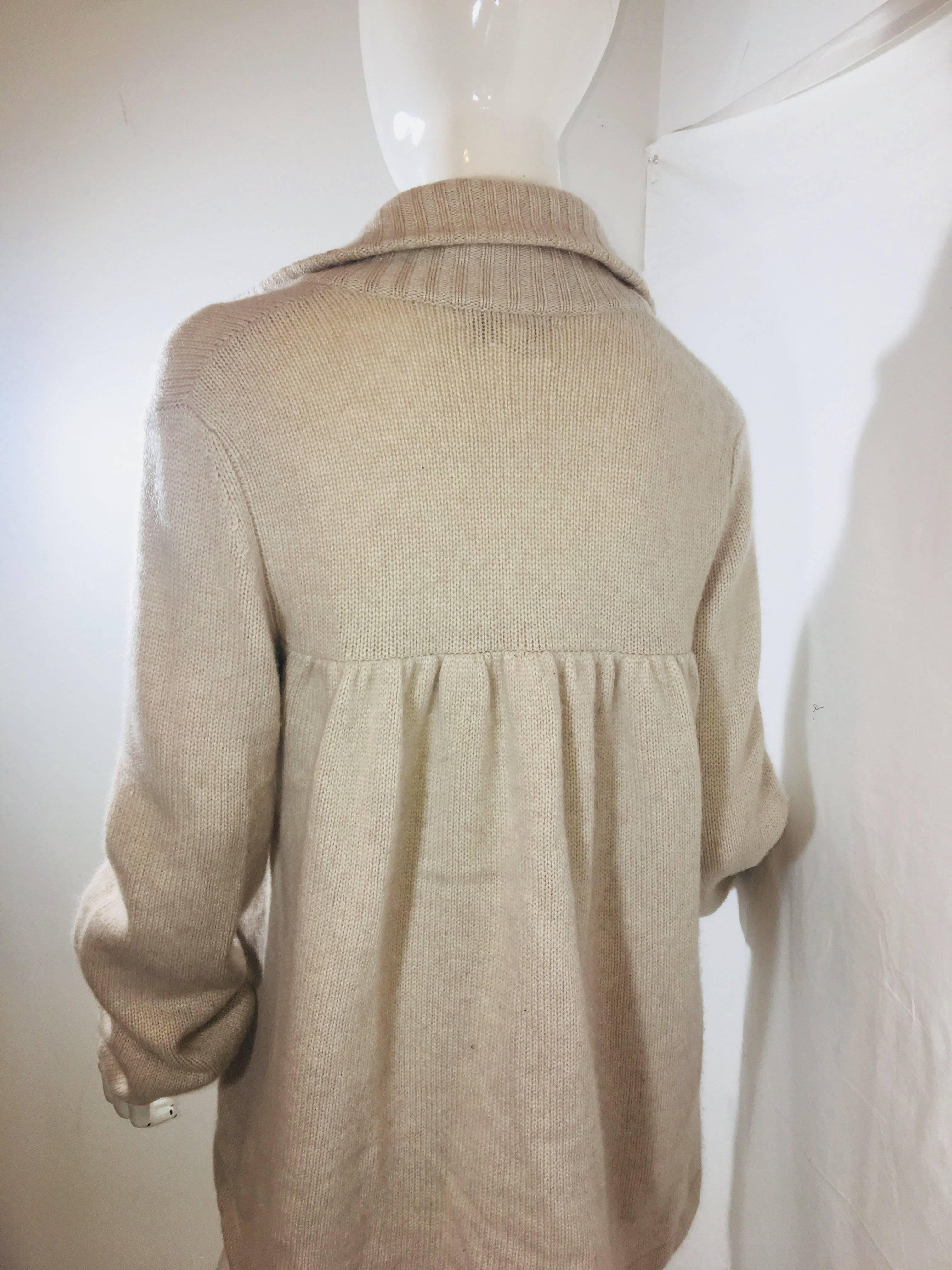 Beige Demylee Cashmere Sweater For Sale