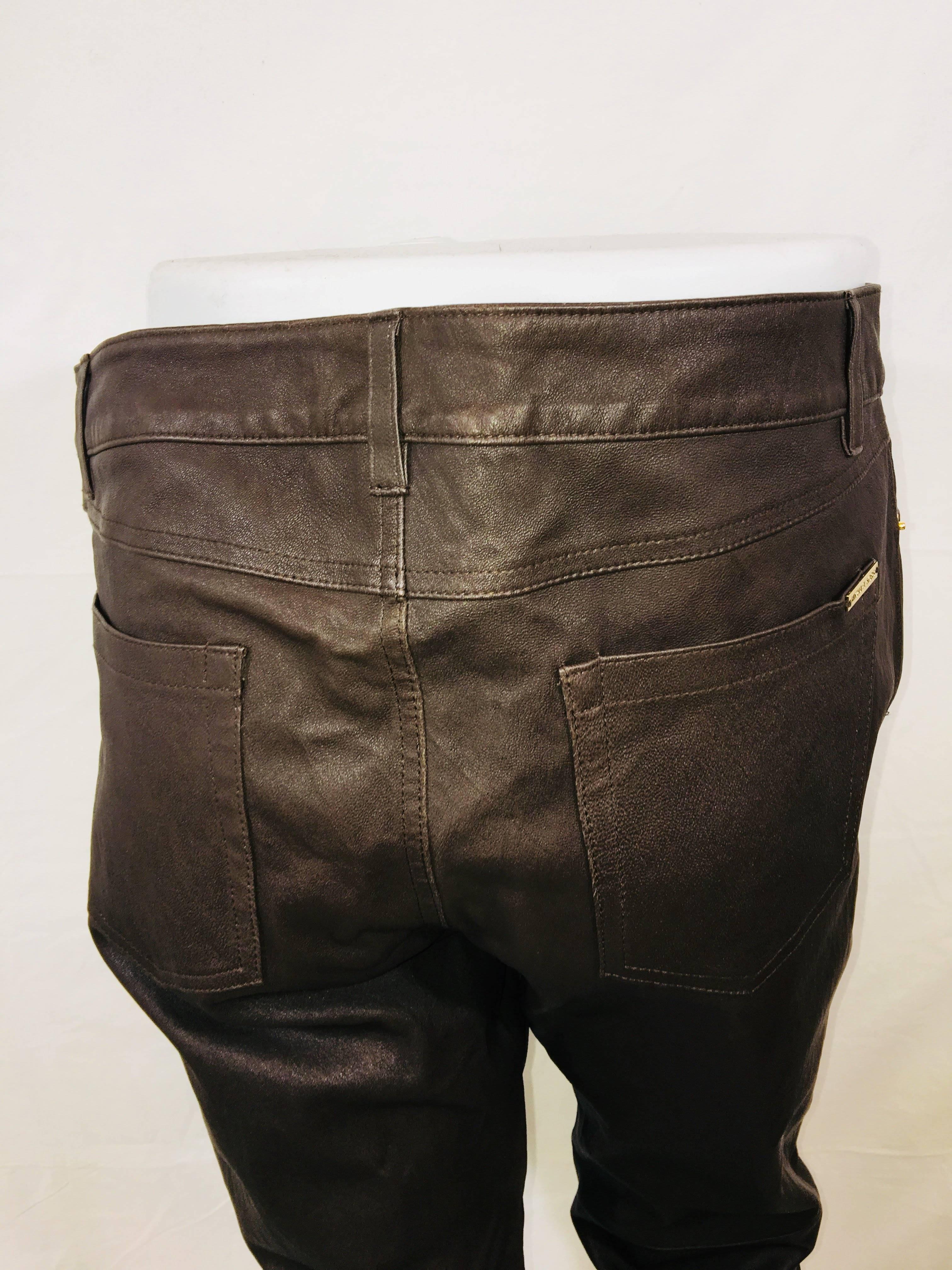 Women's or Men's Michael Michael Kors Leather Pants