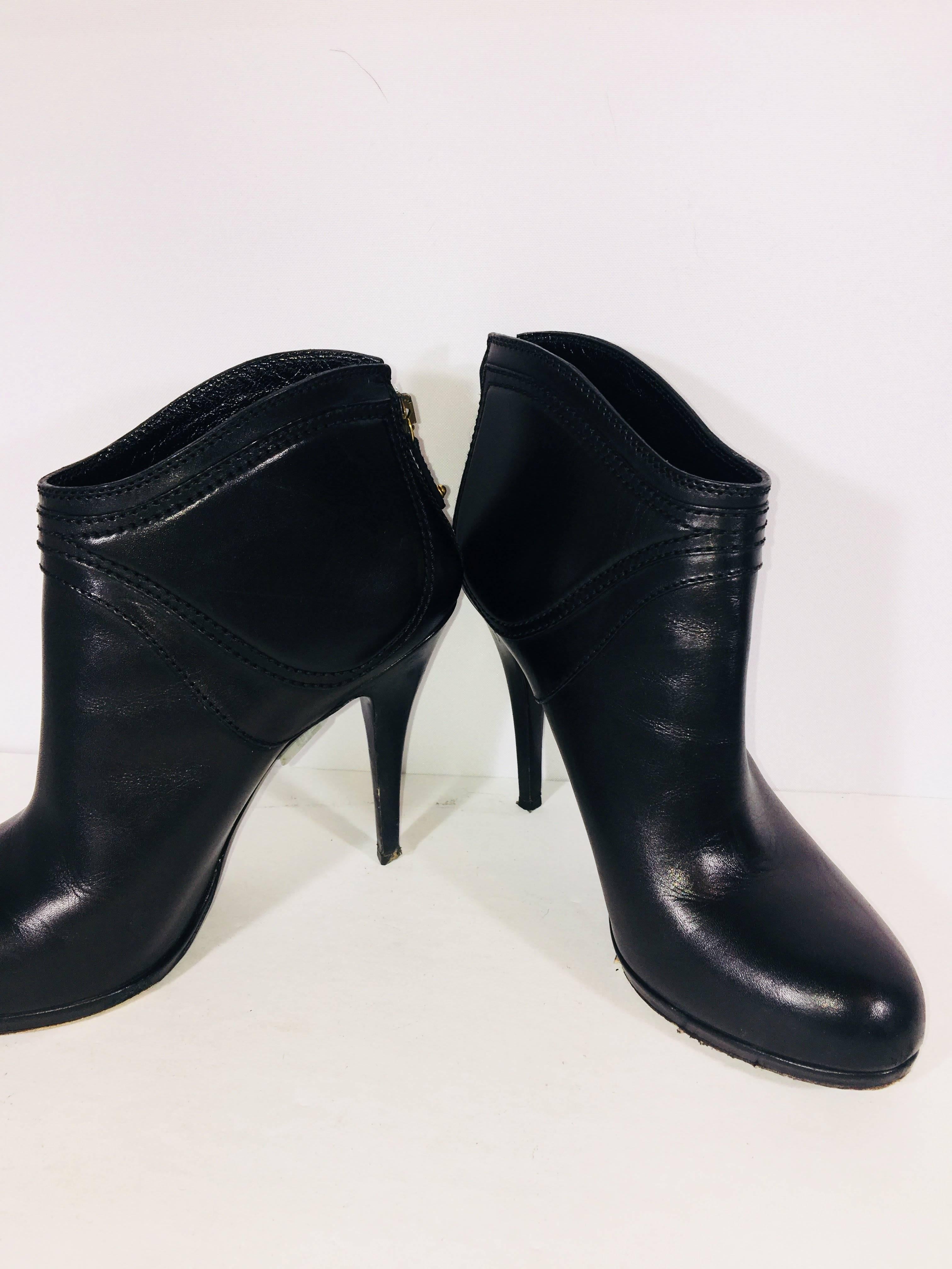 Gucci Pelle Cuoio Bootie at 1stDibs