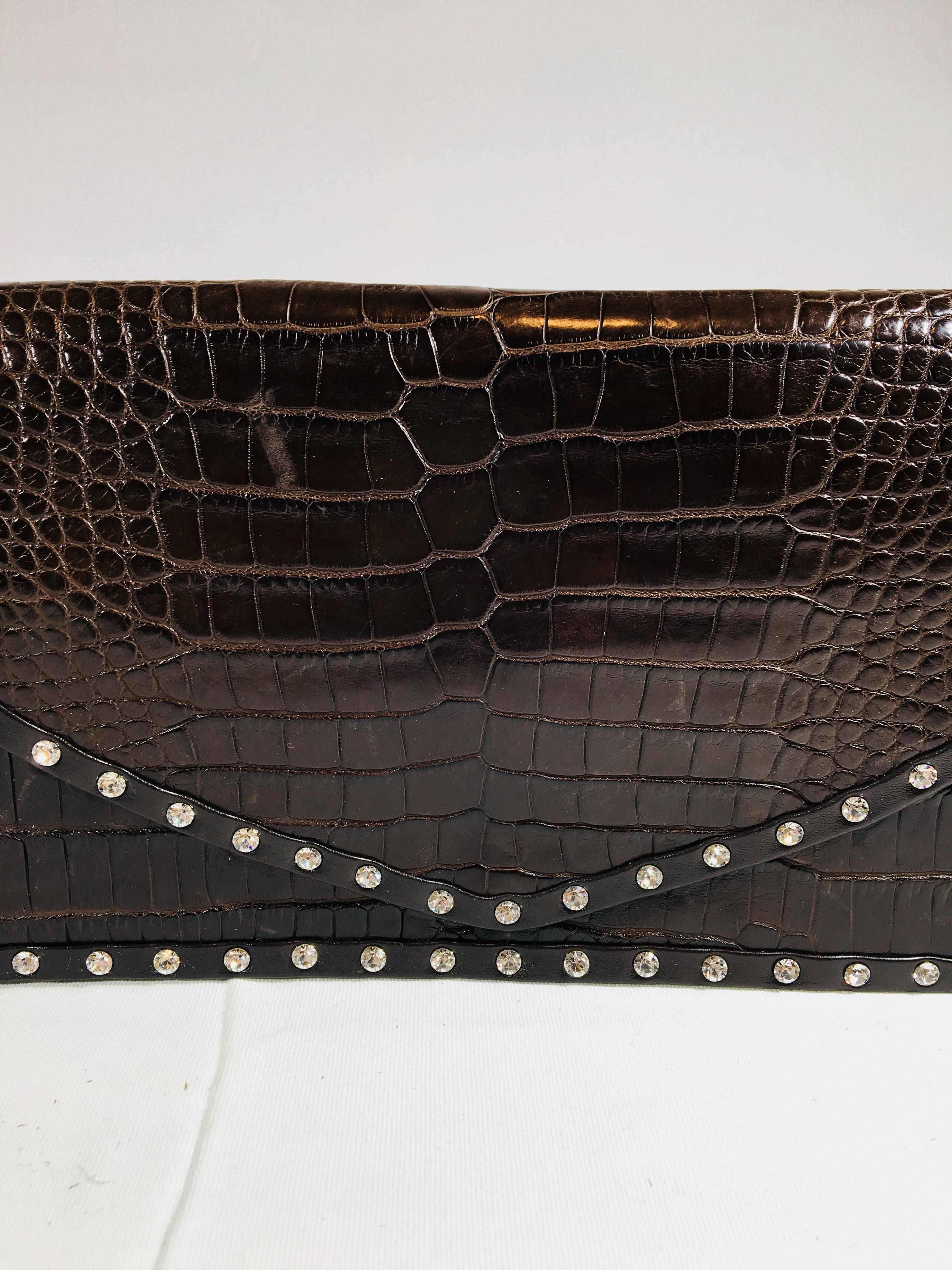 Korokum Envelope Clutch In Excellent Condition In Bridgehampton, NY