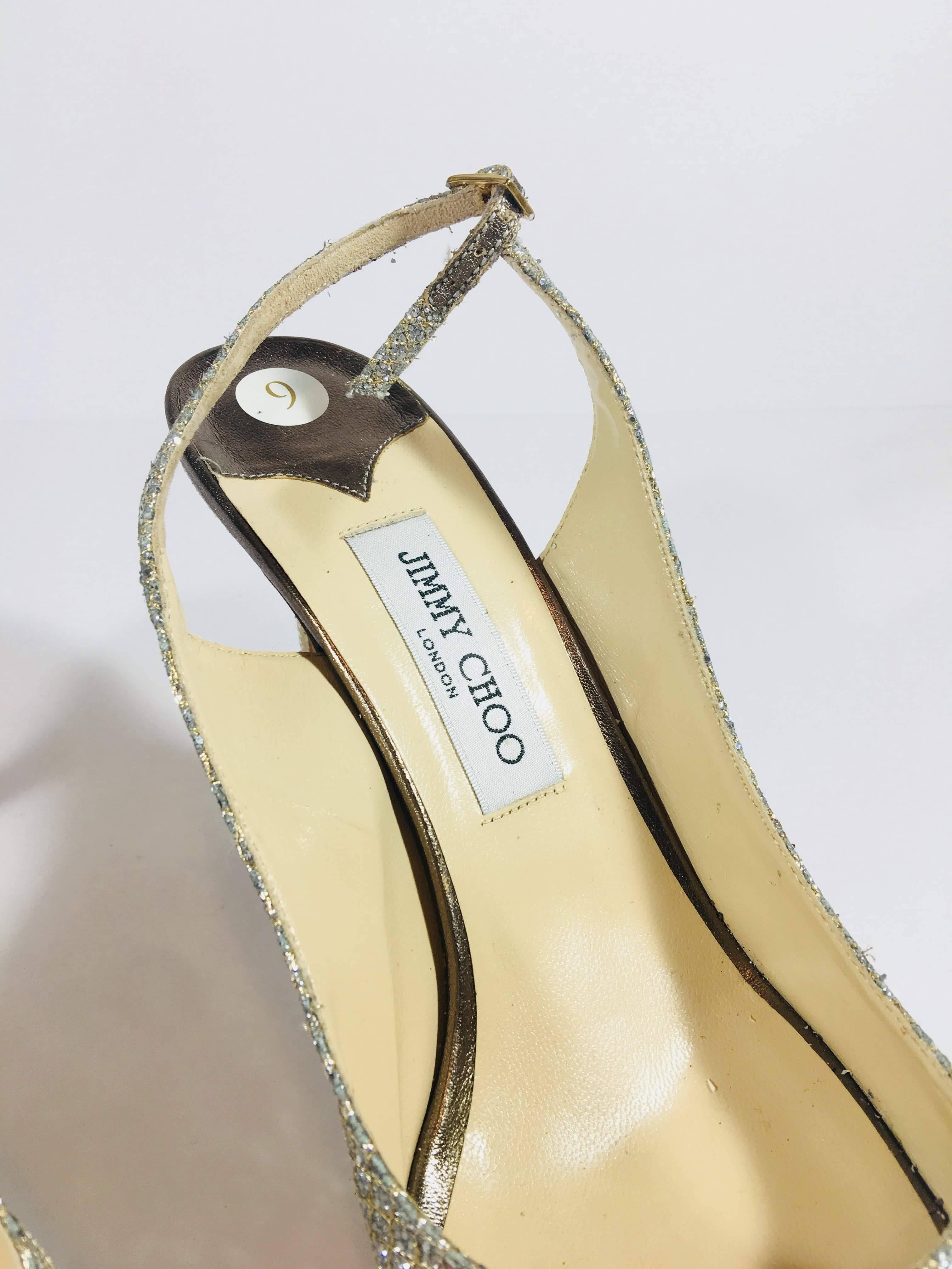 Jimmy Choo Glitter Pumps 1