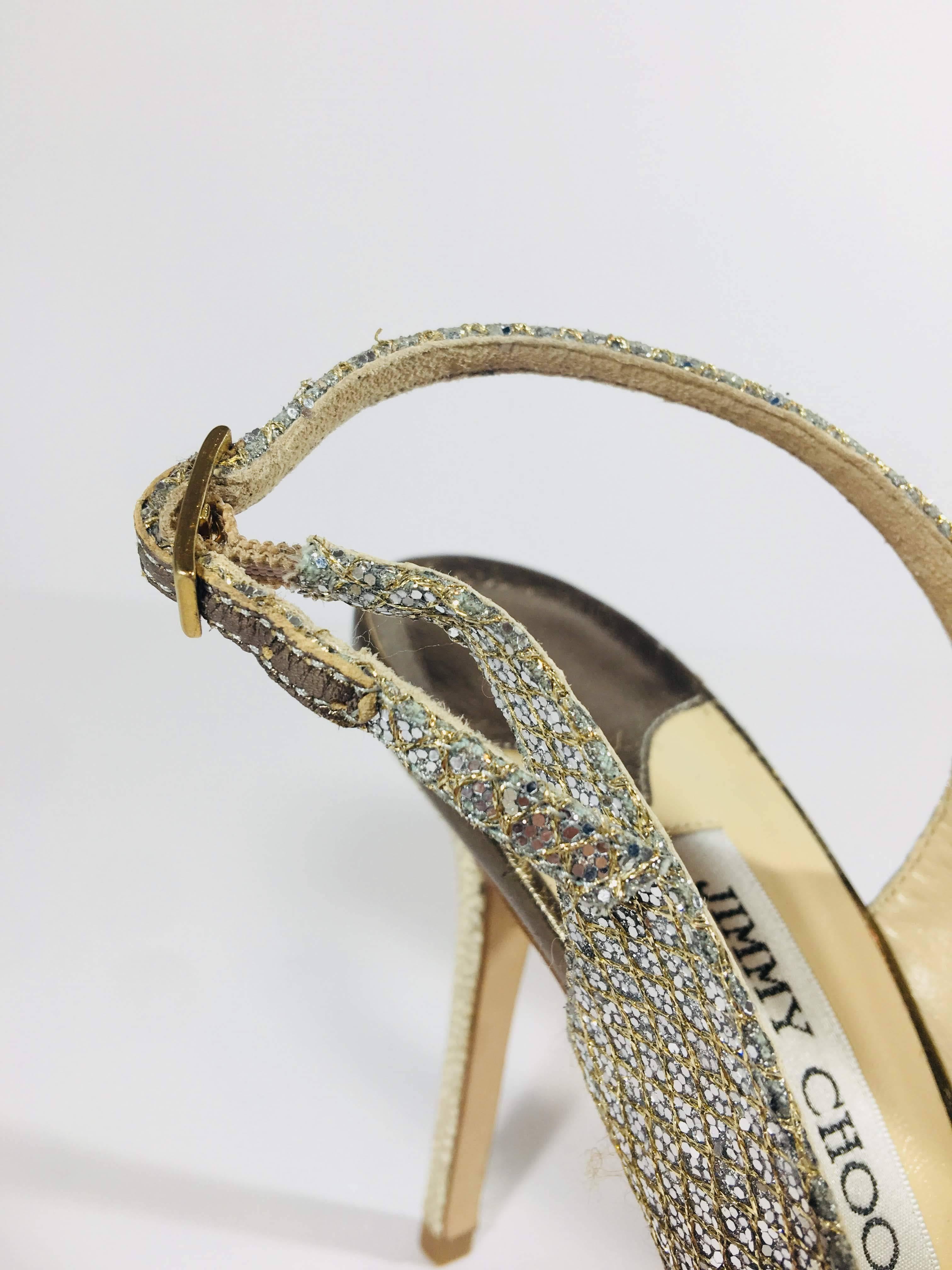 Jimmy Choo Glitter Pumps 2