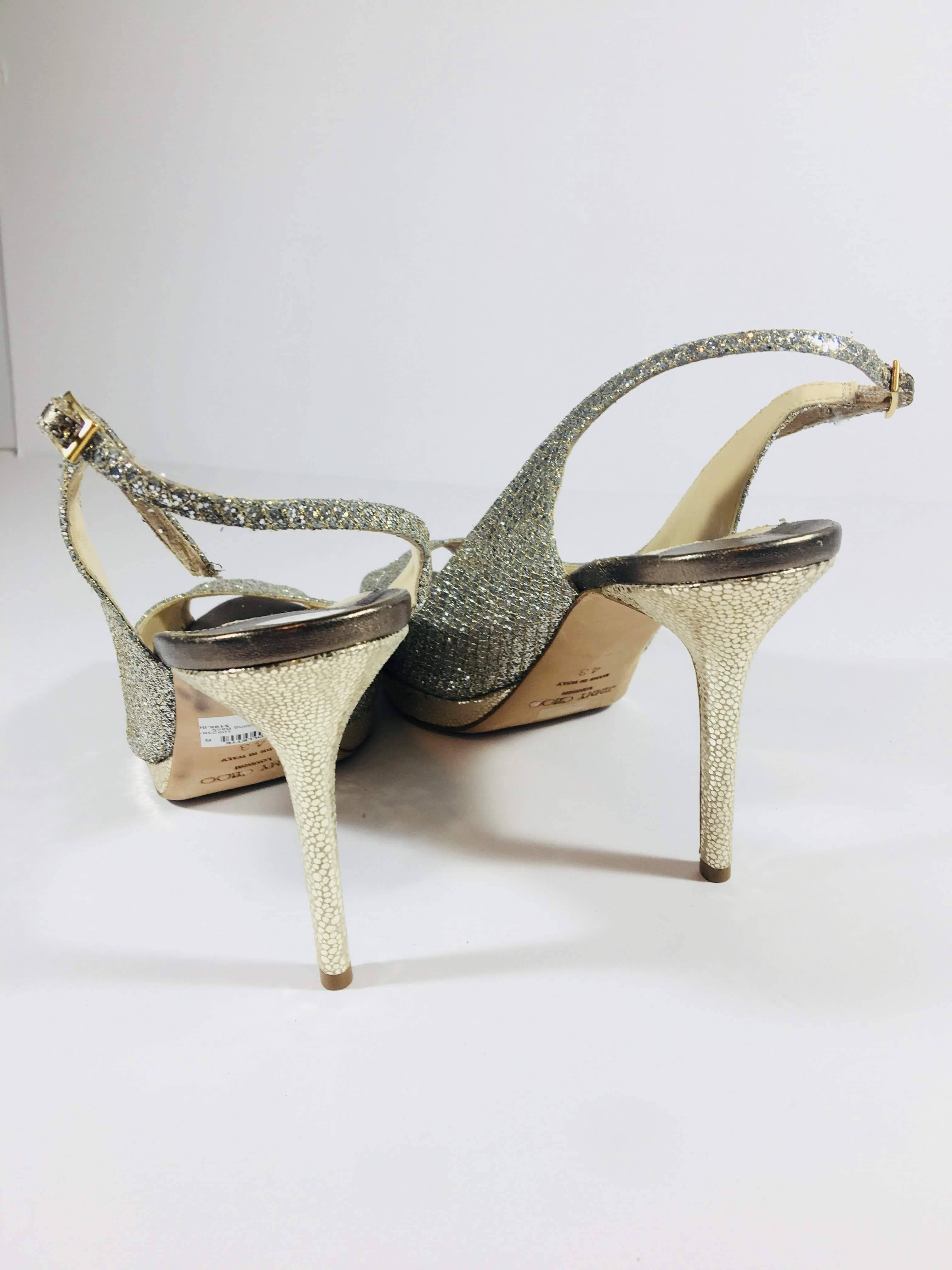 Jimmy Choo Glitter Pumps 4