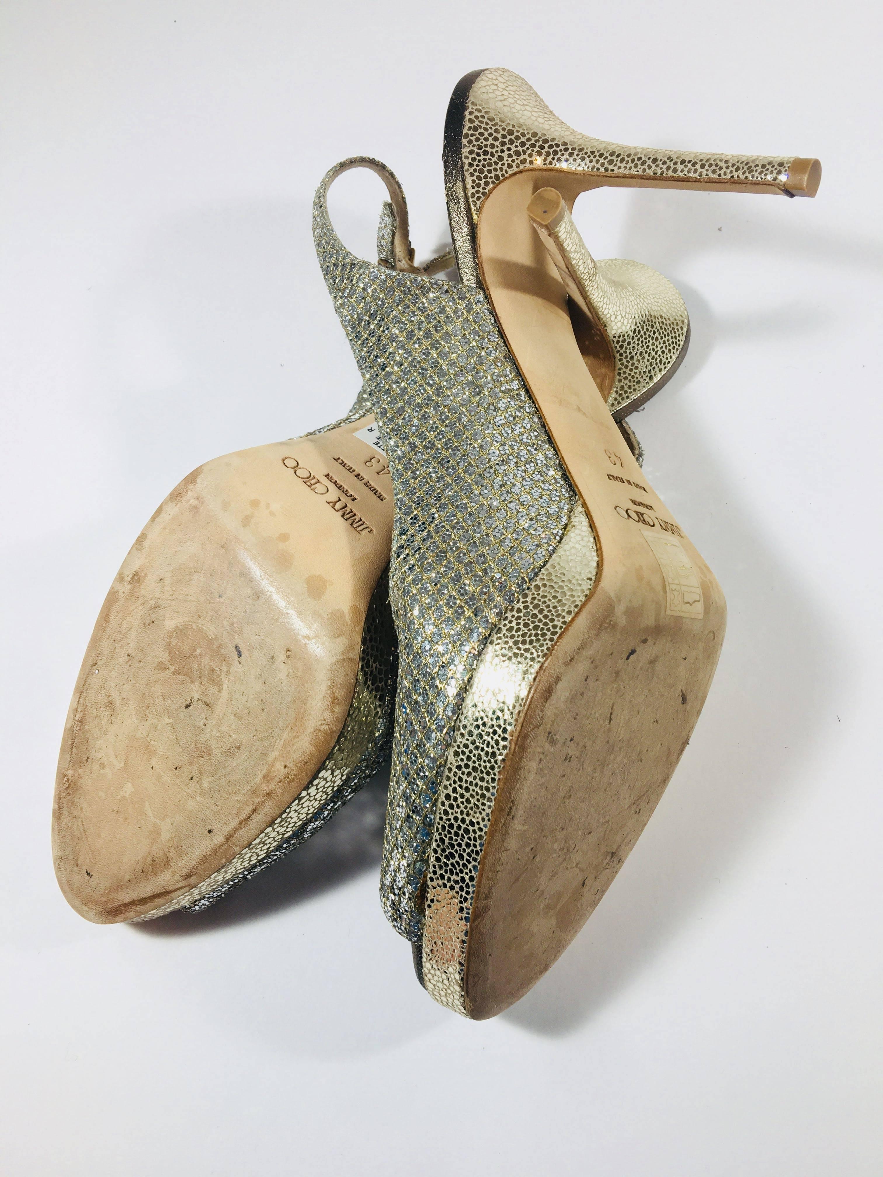 Jimmy Choo Glitter Pumps 6