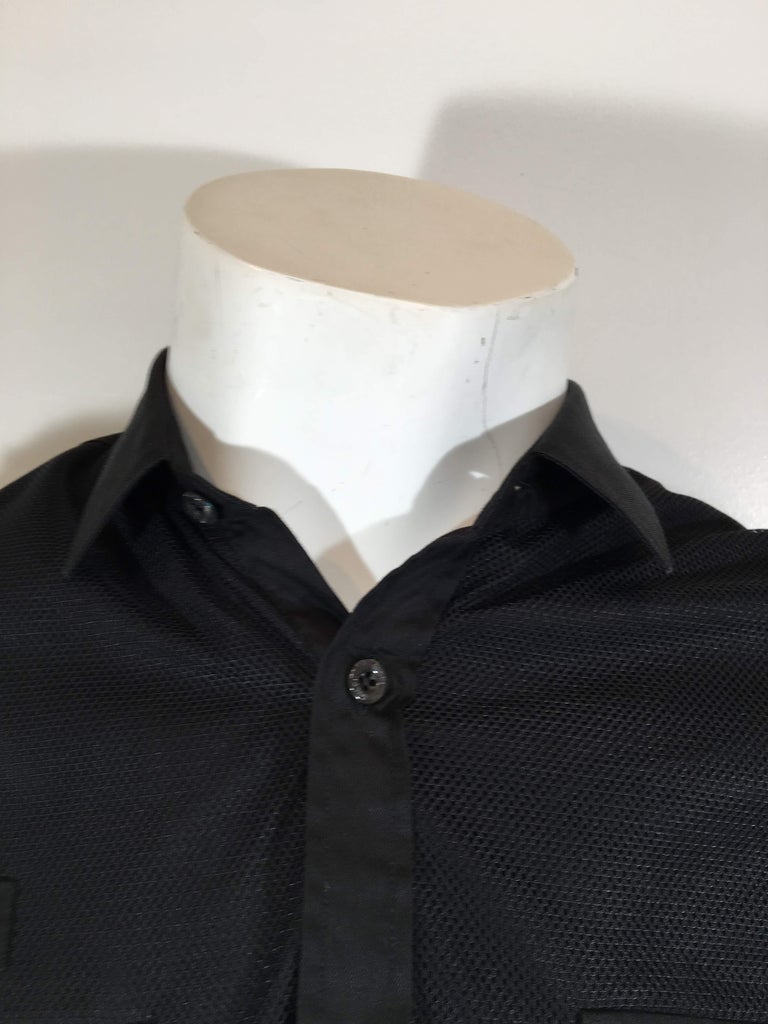 Men's Gucci Black Short Sleeve Button Downs at 1stDibs