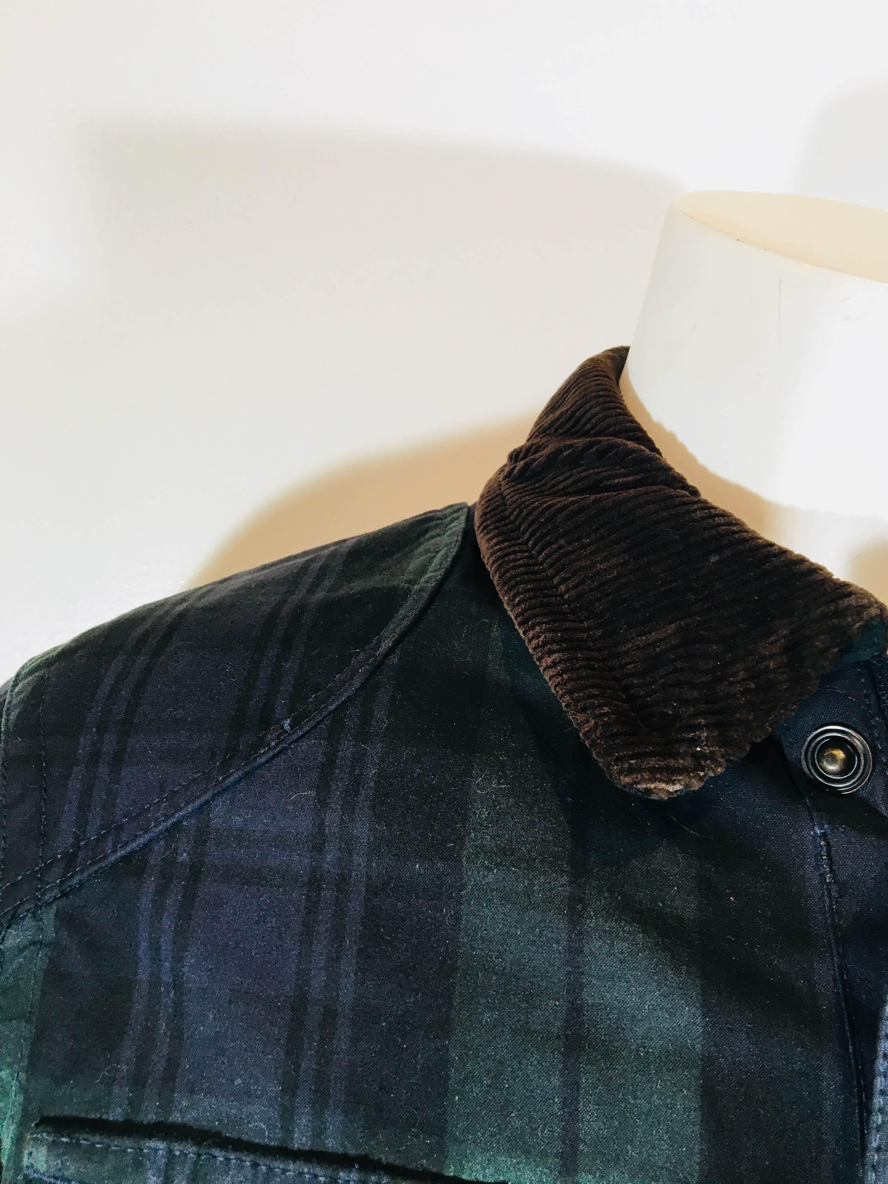 polo plaid jacket