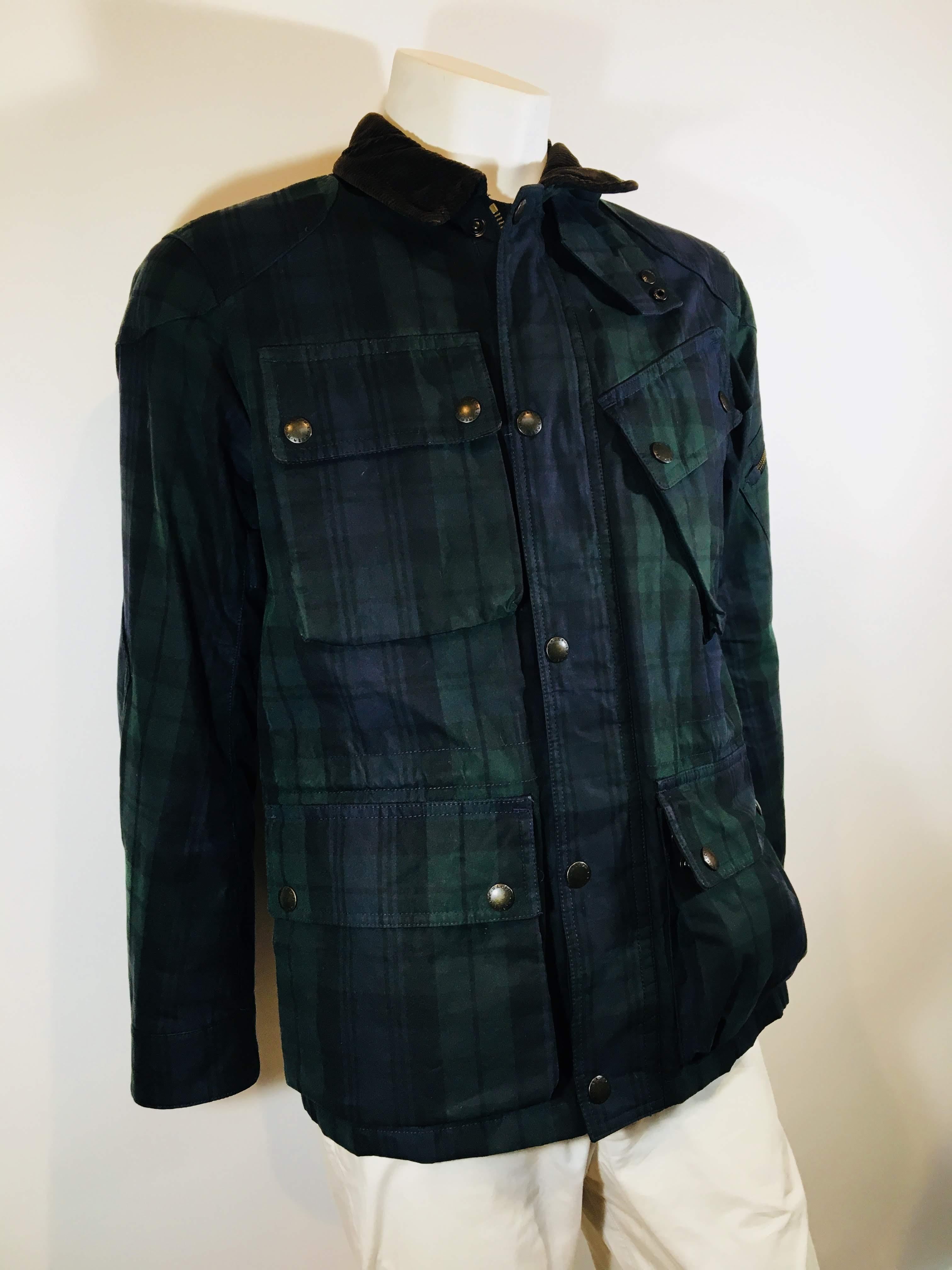 polo ralph lauren plaid jacket
