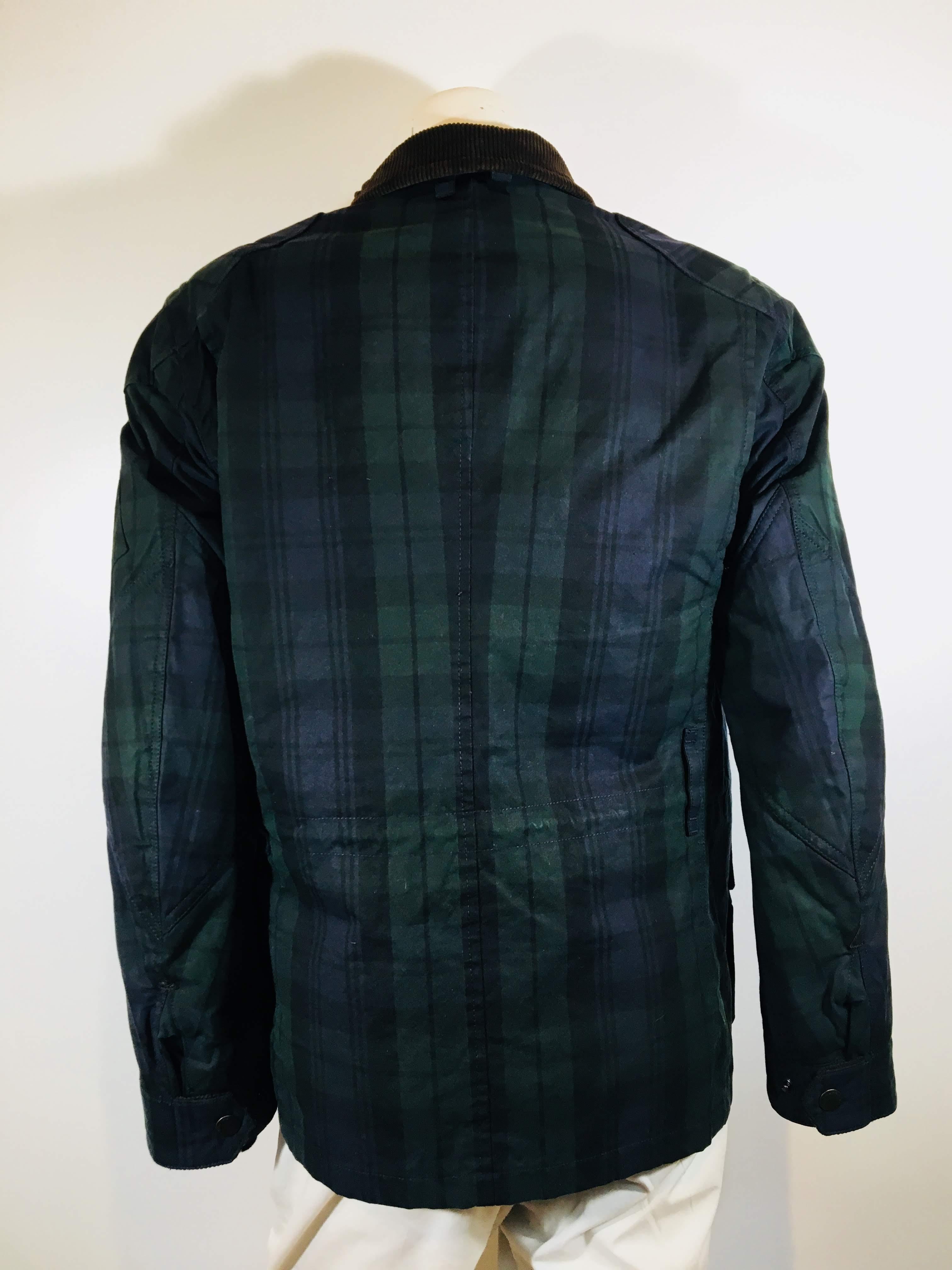 Men's Polo by Ralph Lauren Plaid Jacket In Good Condition In Bridgehampton, NY
