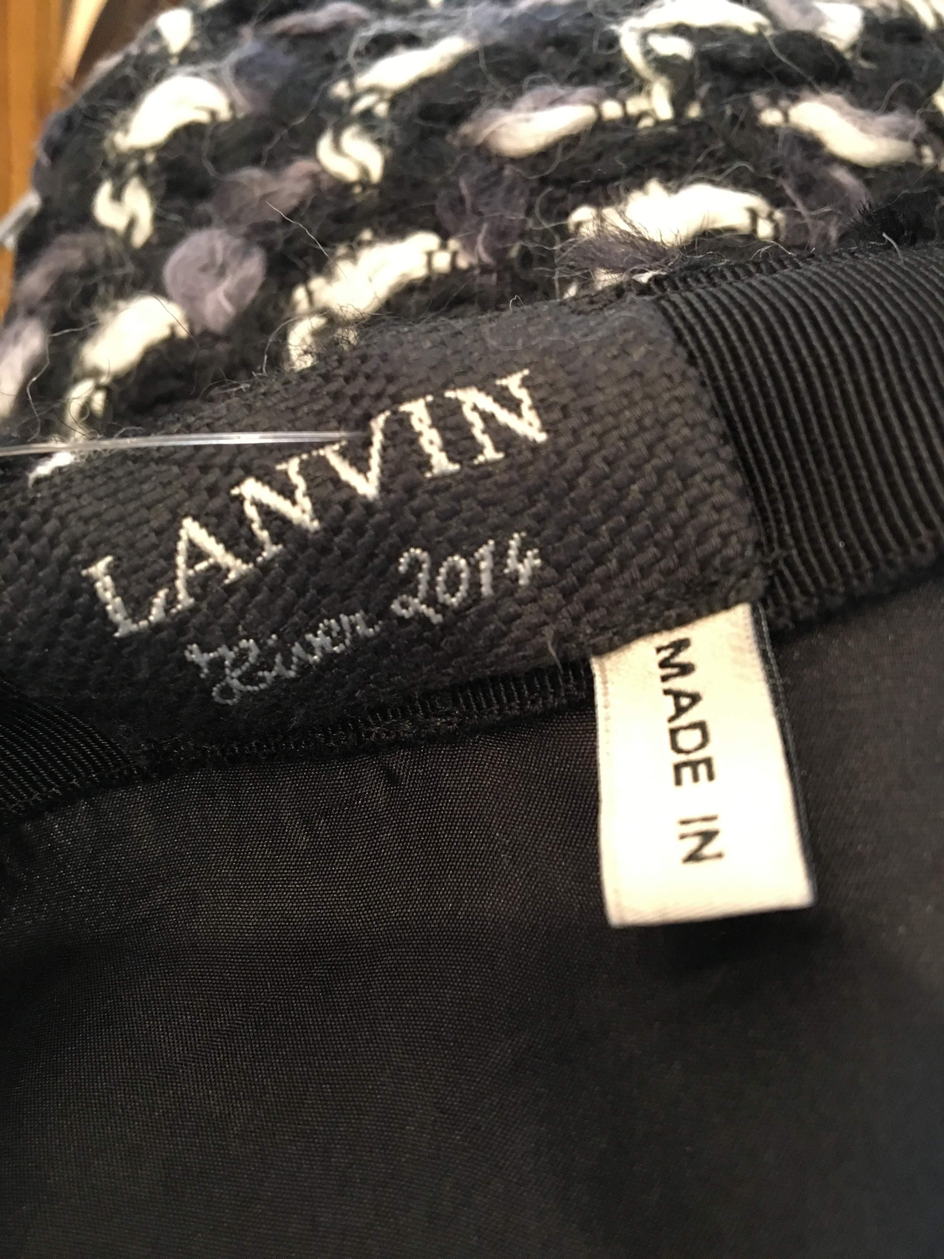 Lanvin A-Line Skirt 6