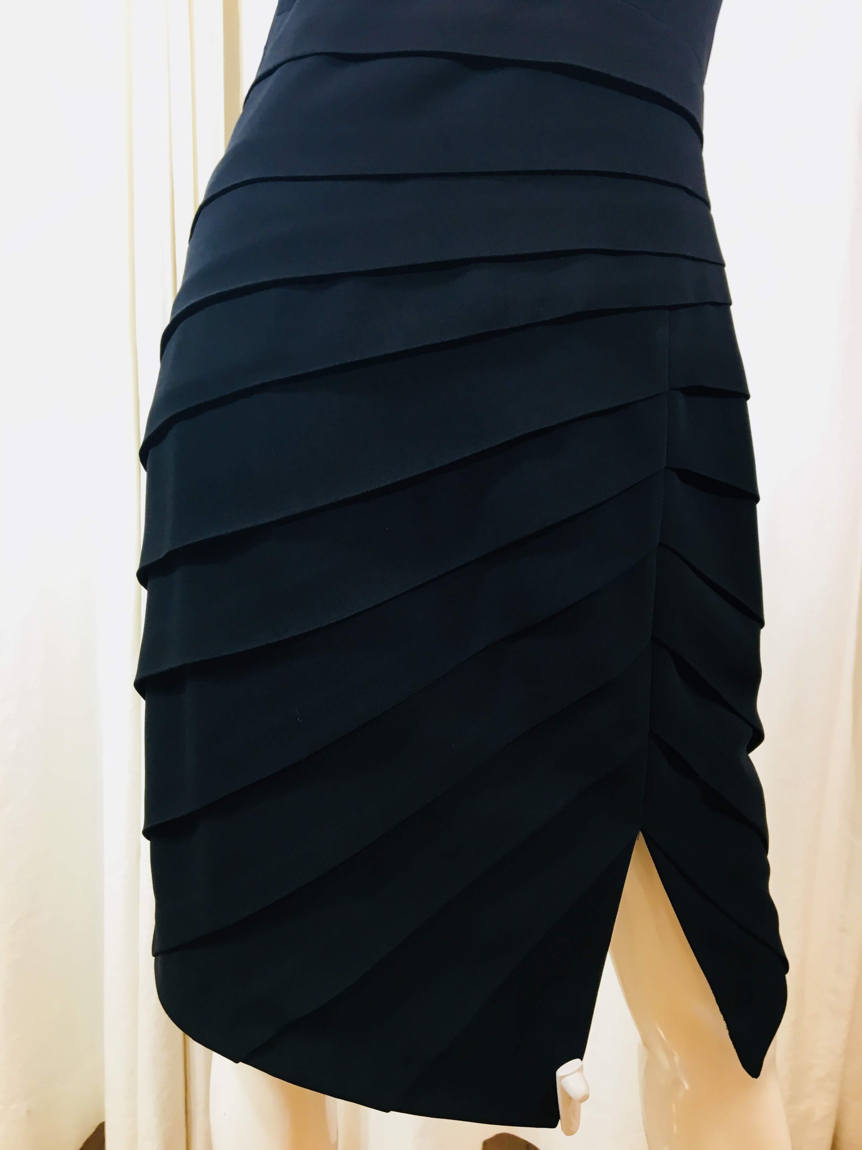 Women's Rag & Bone Black Sleeveless Pleated Dress