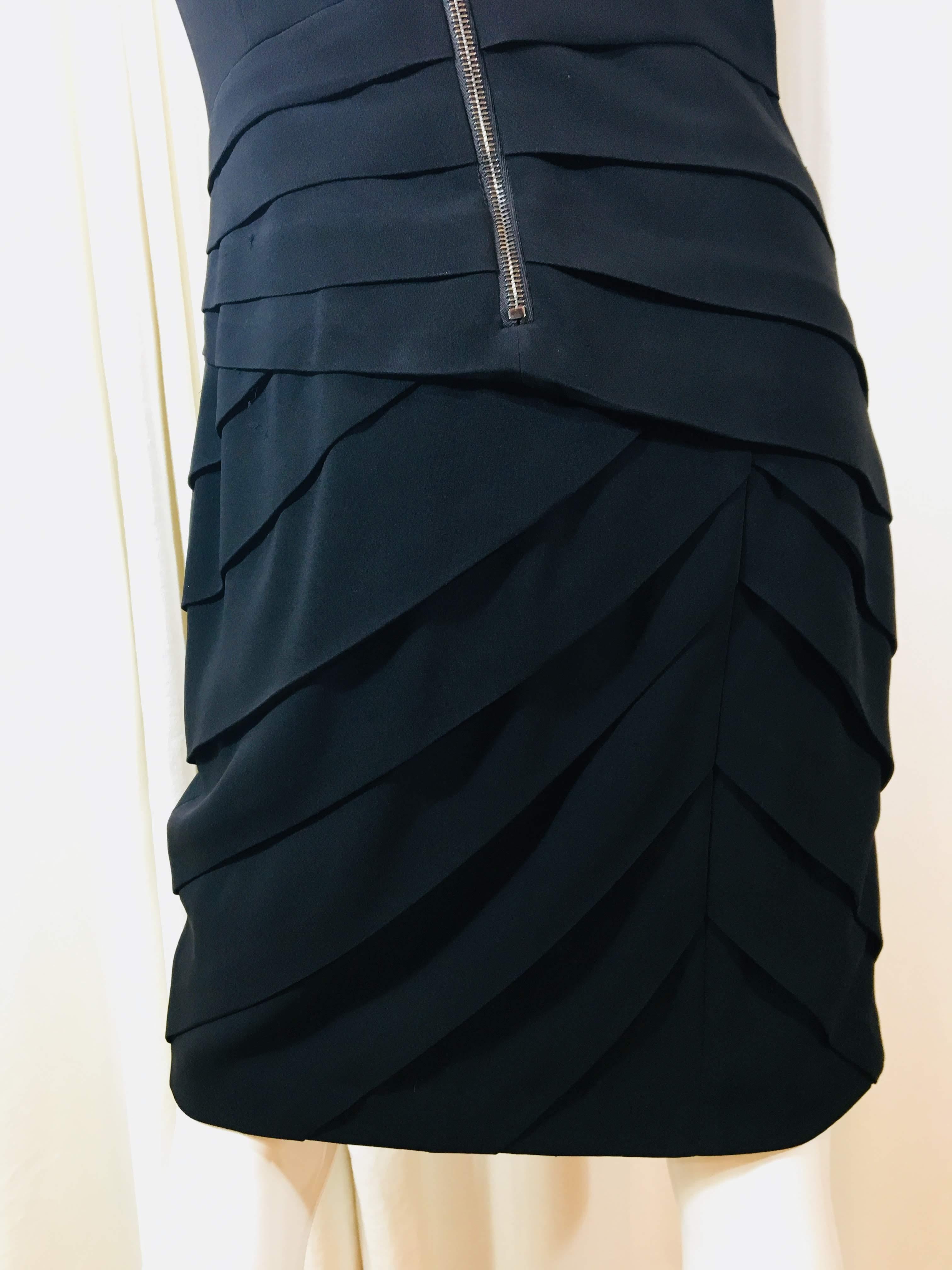 Rag & Bone Black Sleeveless Pleated Dress 4