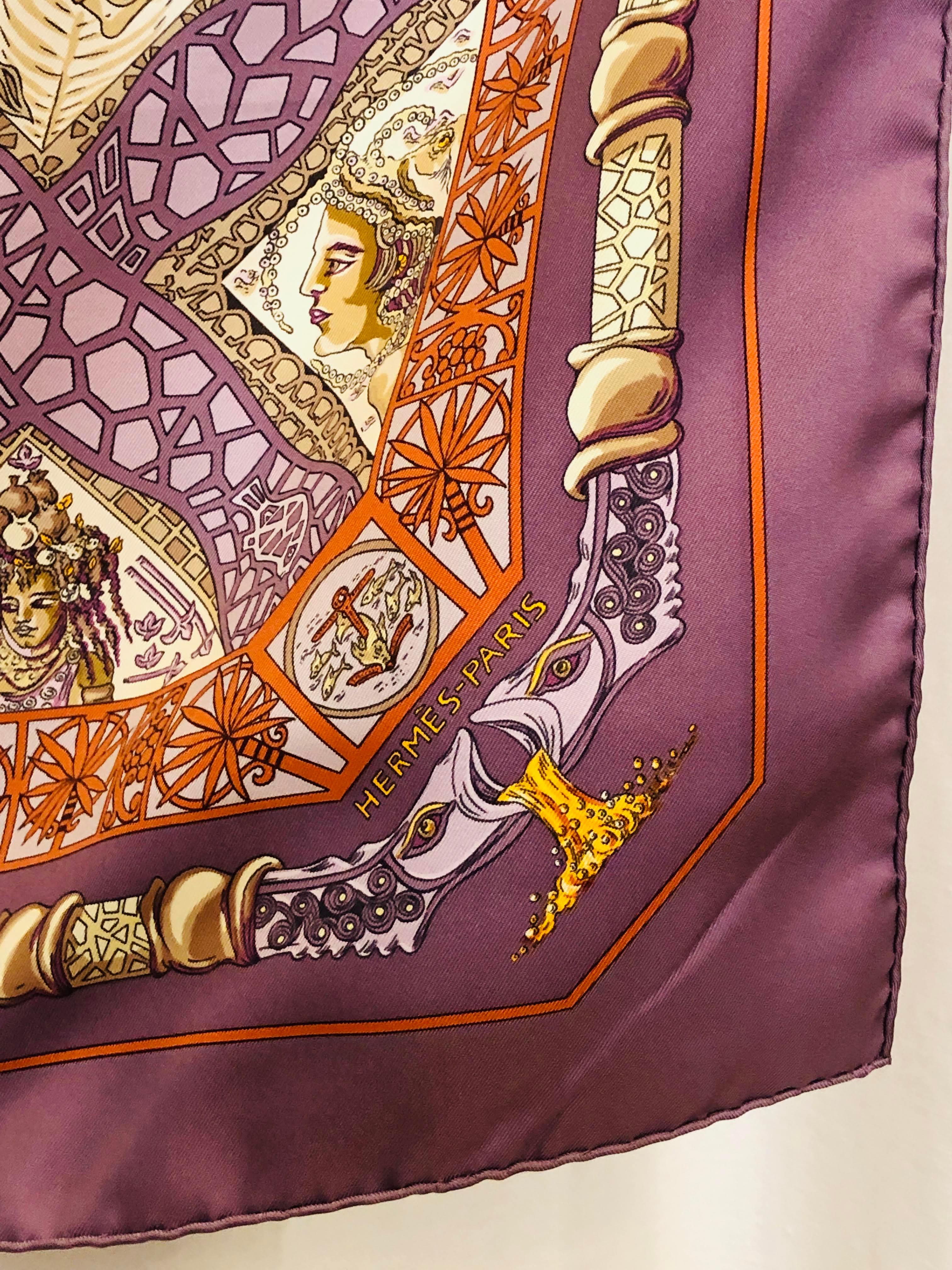 Hermes Silk Scarf 2