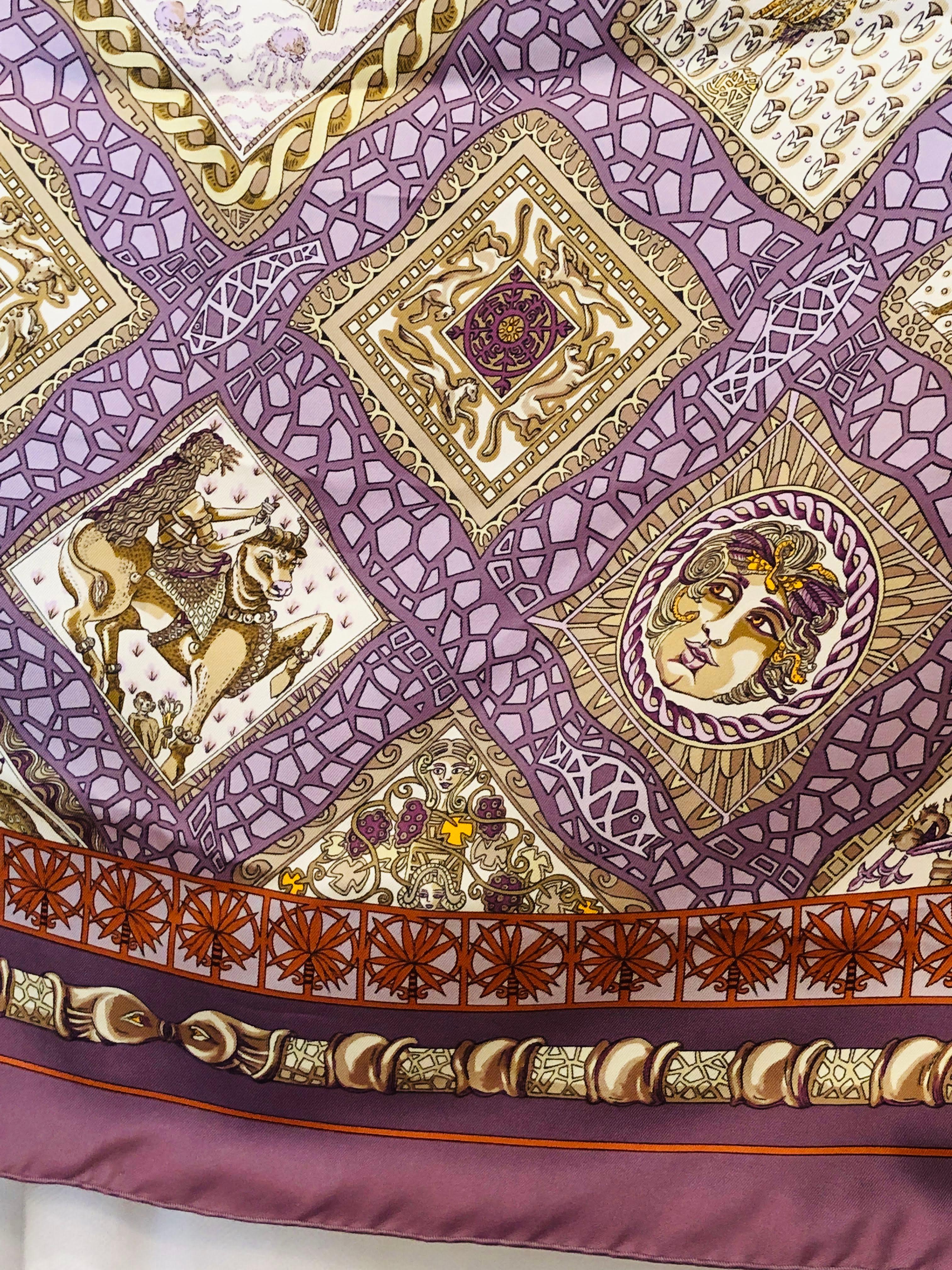 Hermes Silk Scarf 3