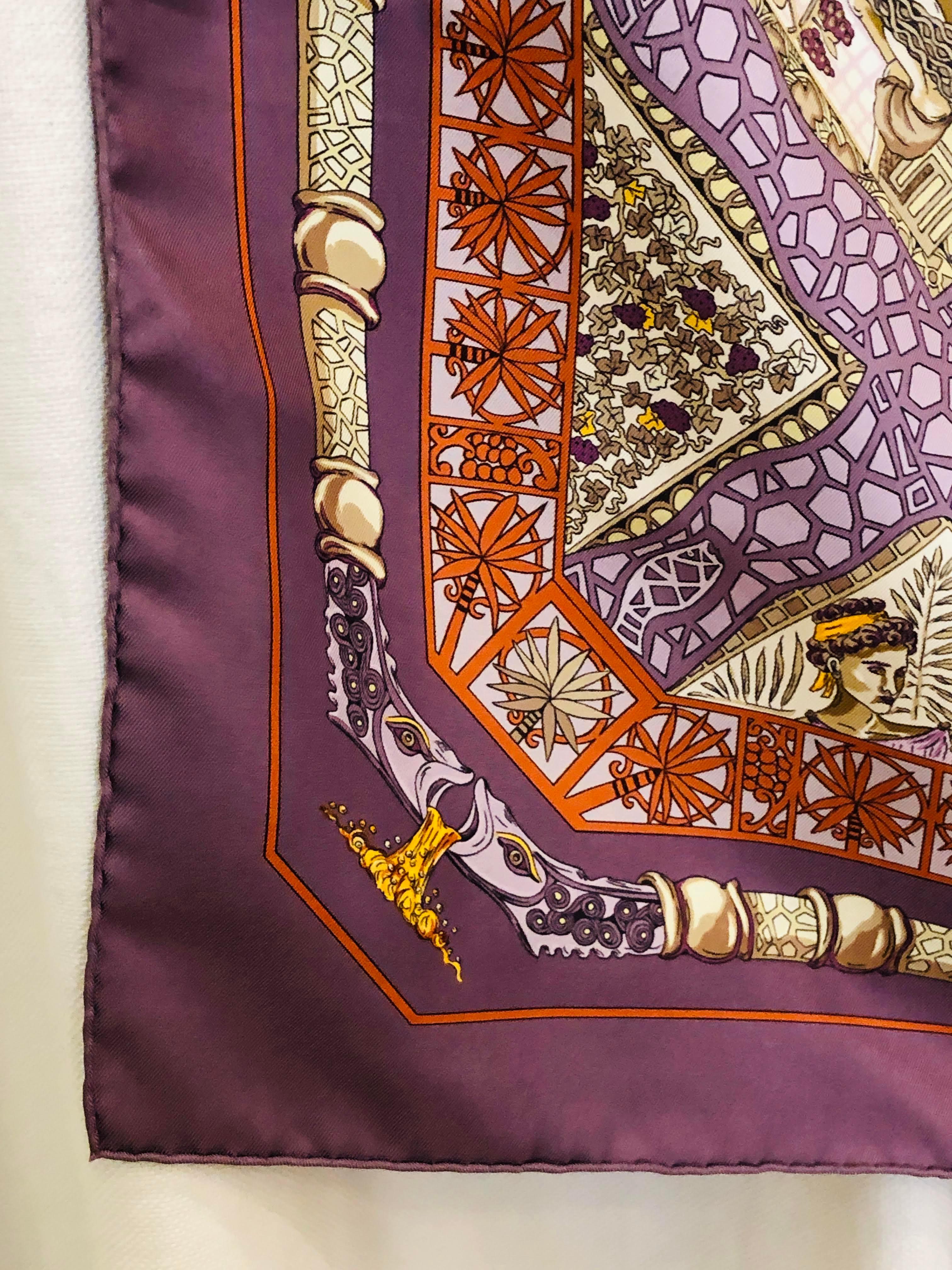 Hermes Silk Scarf 4