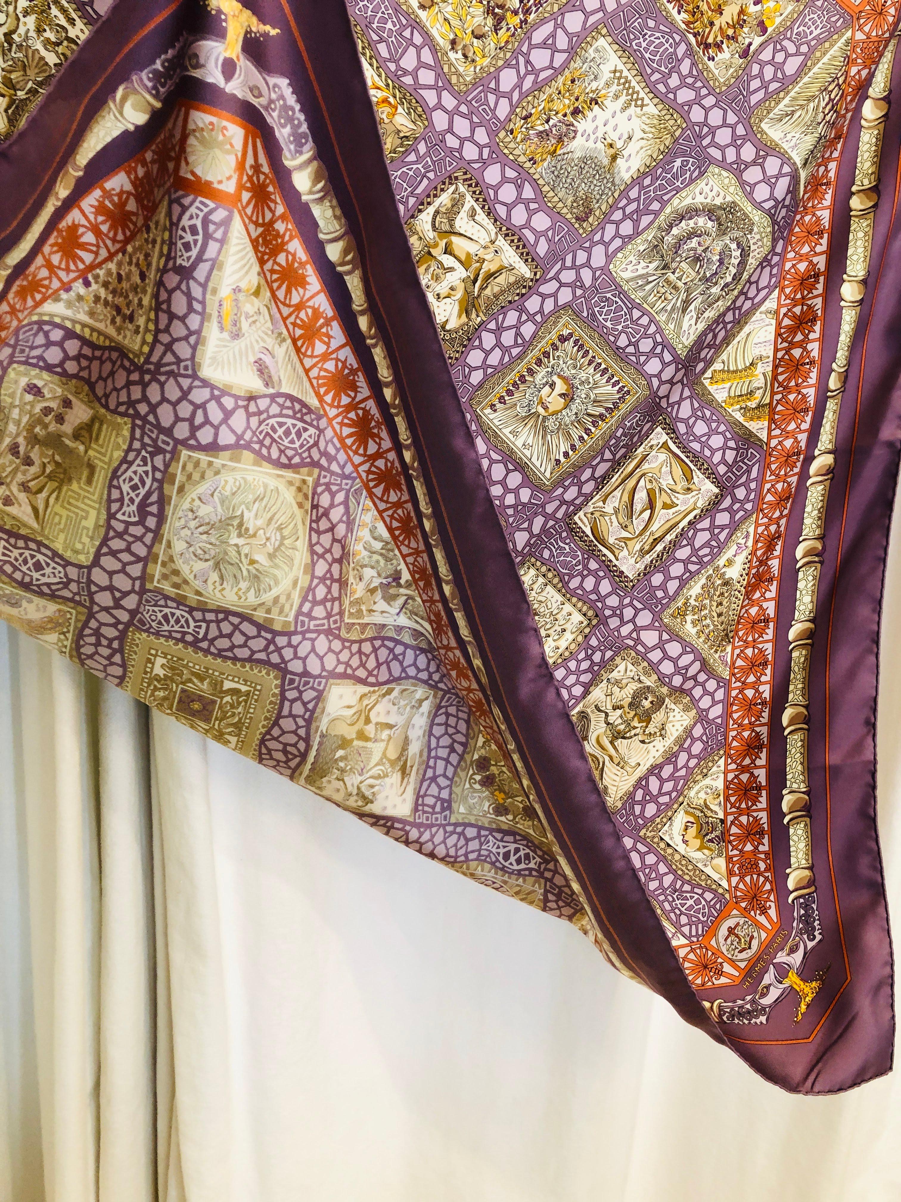 Hermes Silk Scarf 6