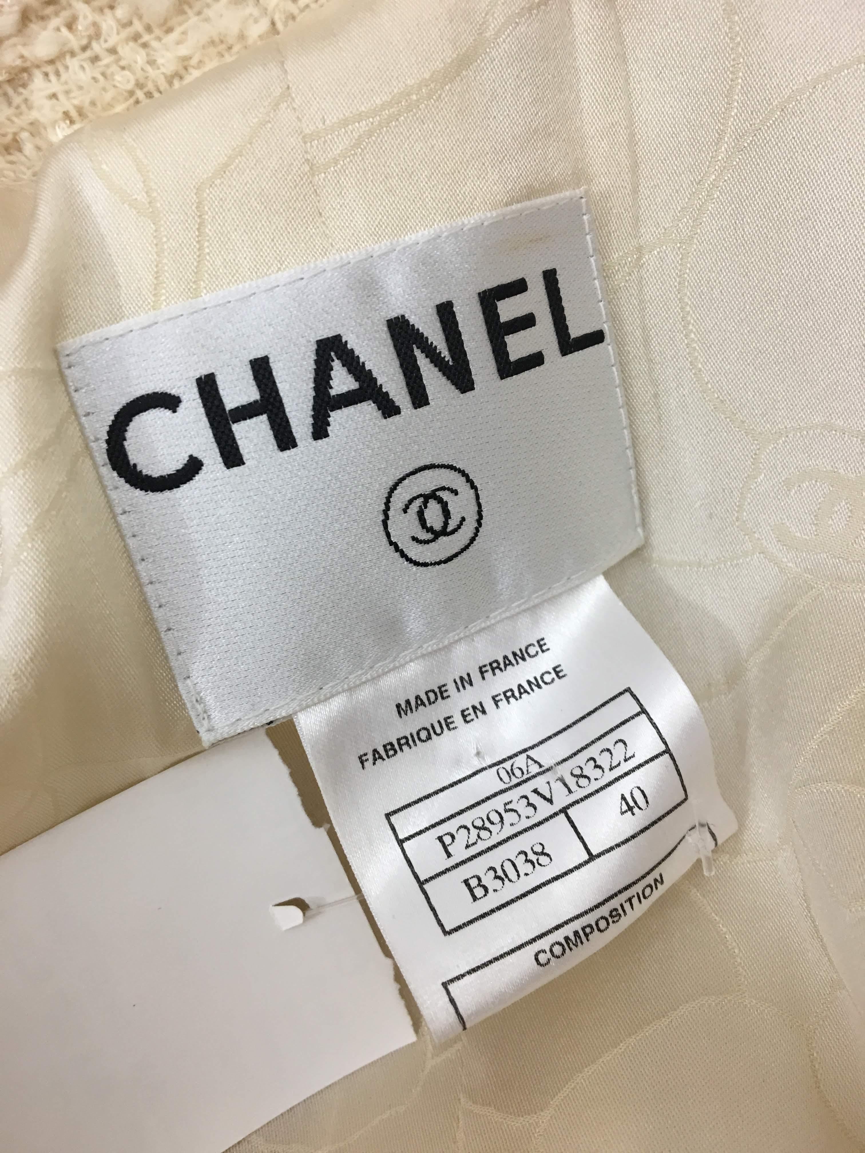 Chanel Textured Wool Jacket  6