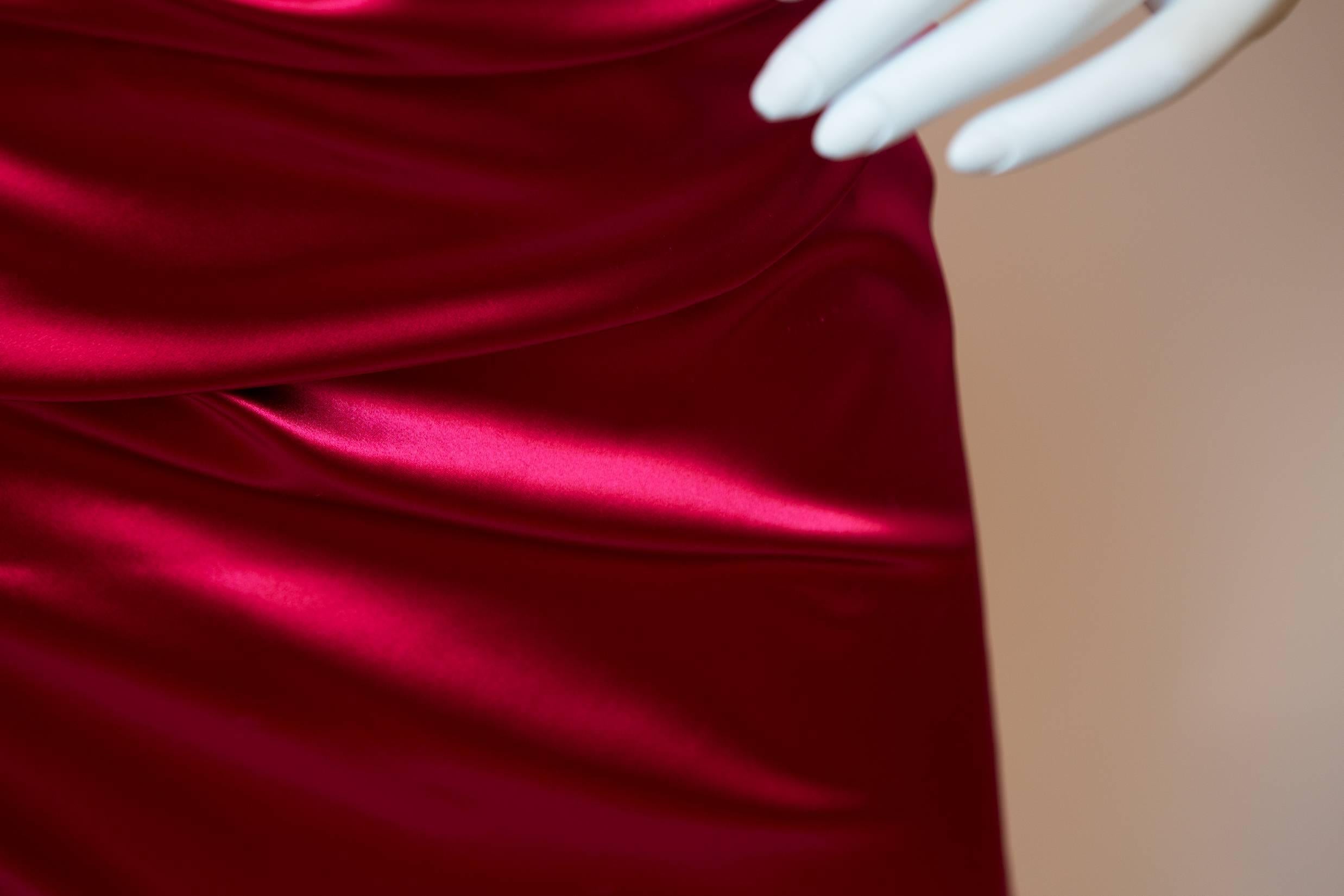 Dolce & Gabbana Silk Strapless Gown 2