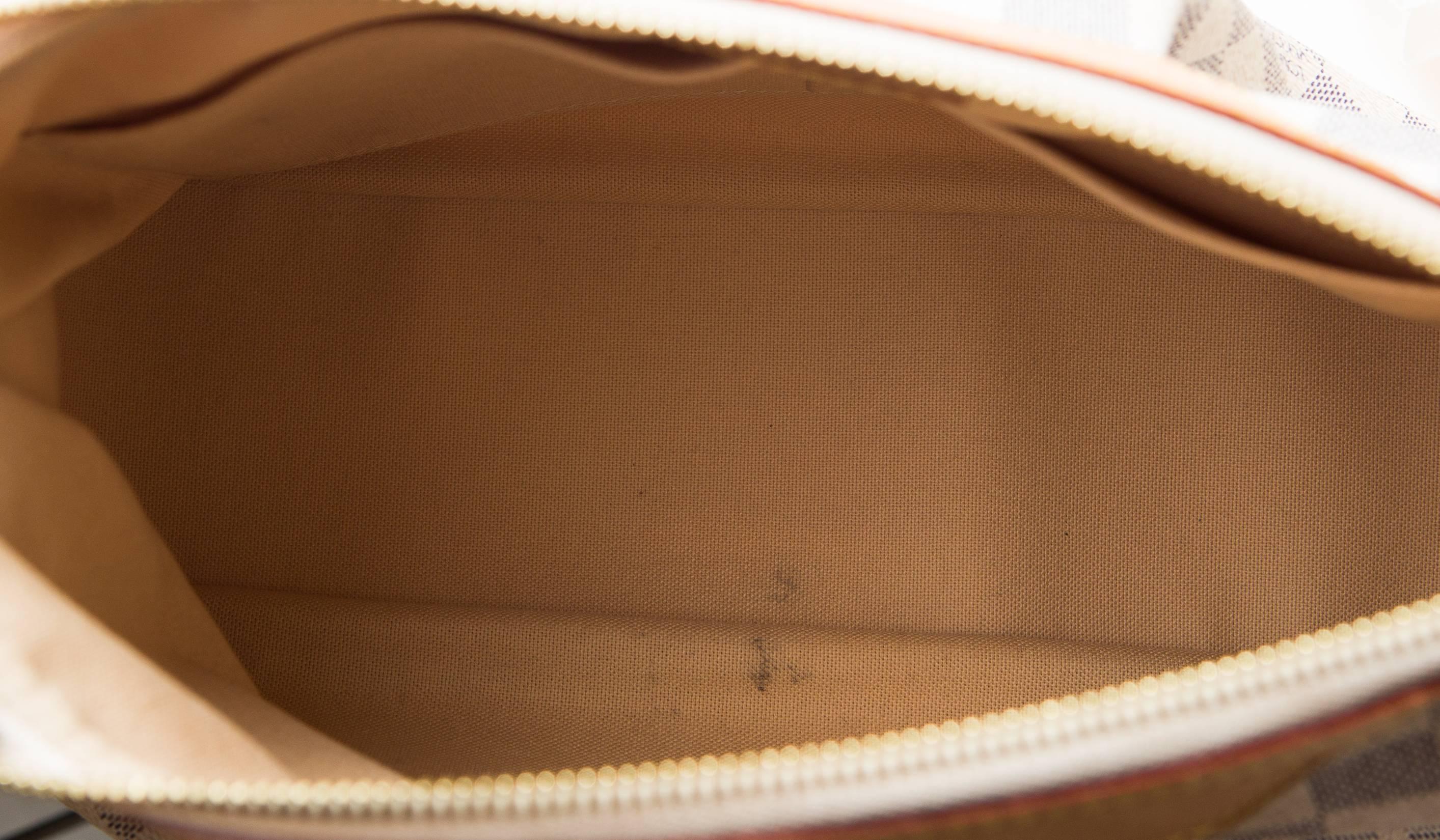 Louis Vuitton Siracusa Damier Azur Shoulder Bag 5