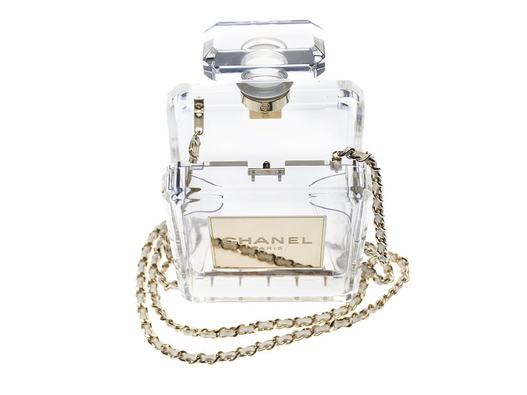 chanel perfume bottle purse