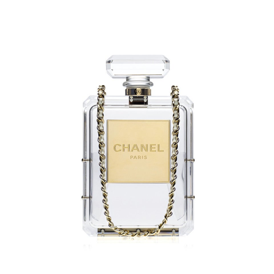 Chanel Lucite Perfume Bottle Bag