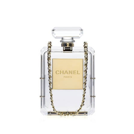 Chanel Lucite Perfume Bottle Bag For Sale at 1stDibs